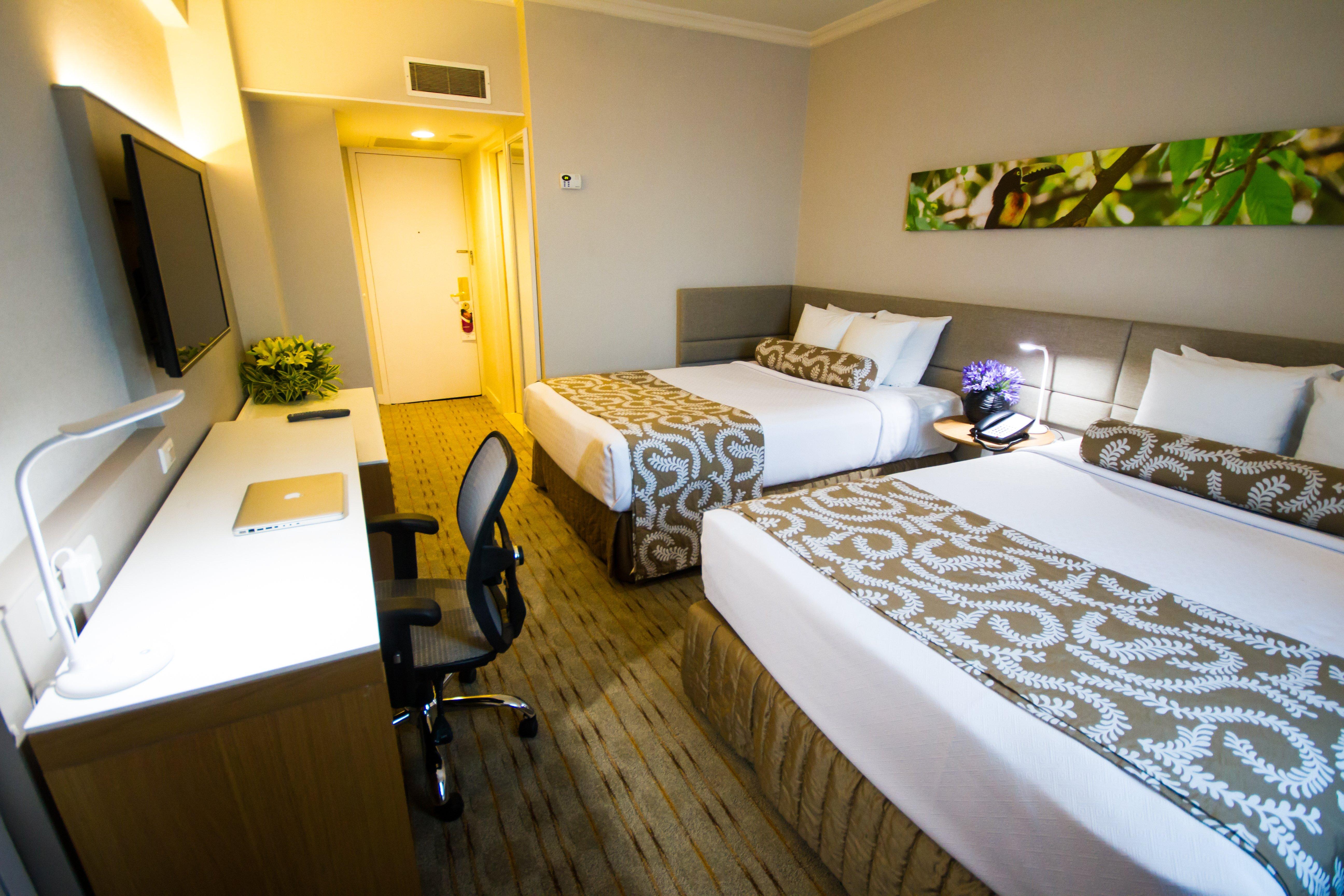 Double Two Double Beds