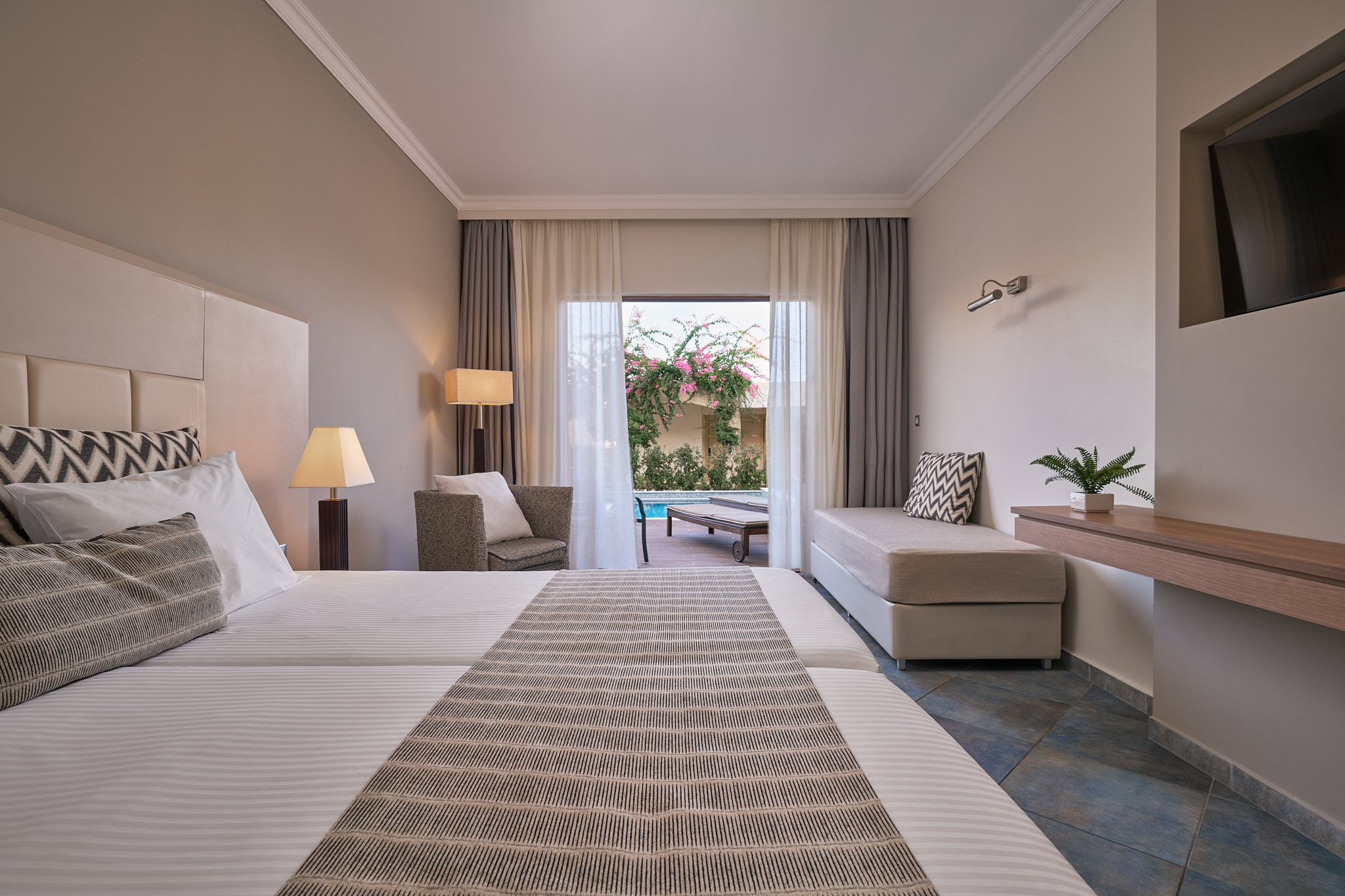 Double or Twin Superior with Private Pool
