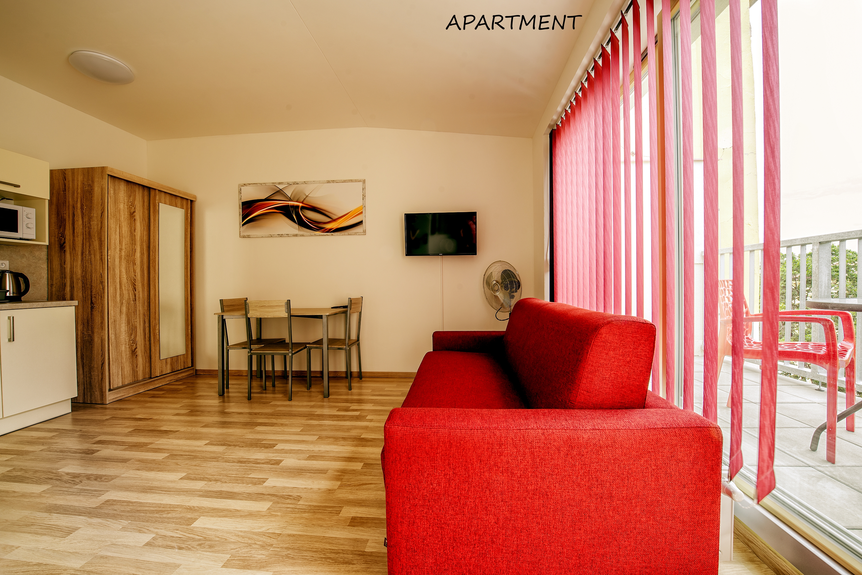 Apartment Capacity 3 One Bedroom