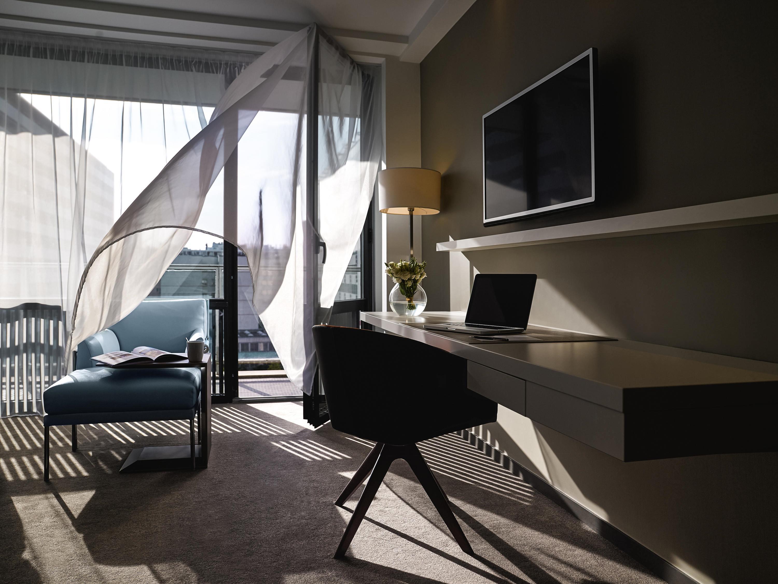 Twin Garden View with Balcony