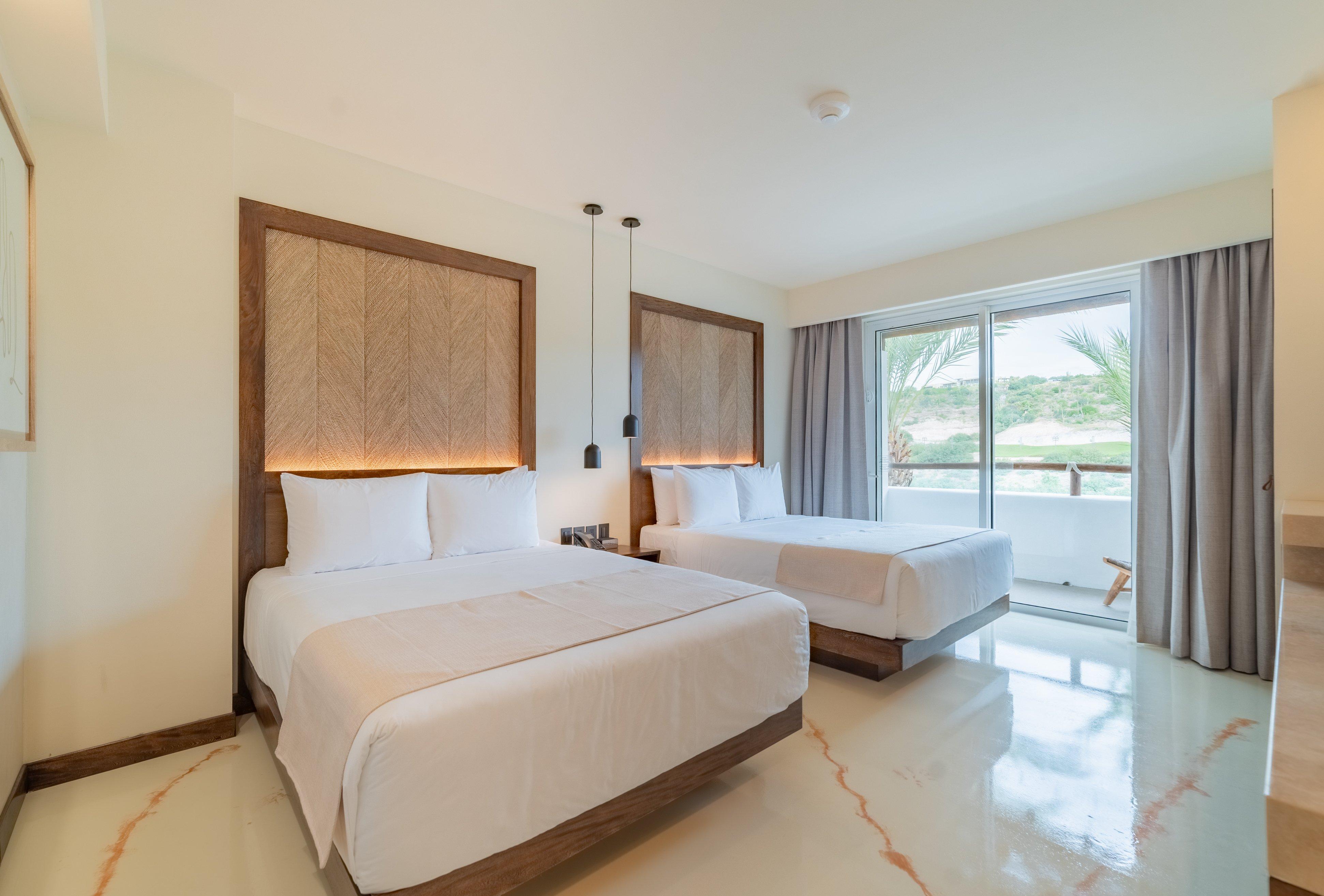 Quadruple Garden View Two Queen Beds