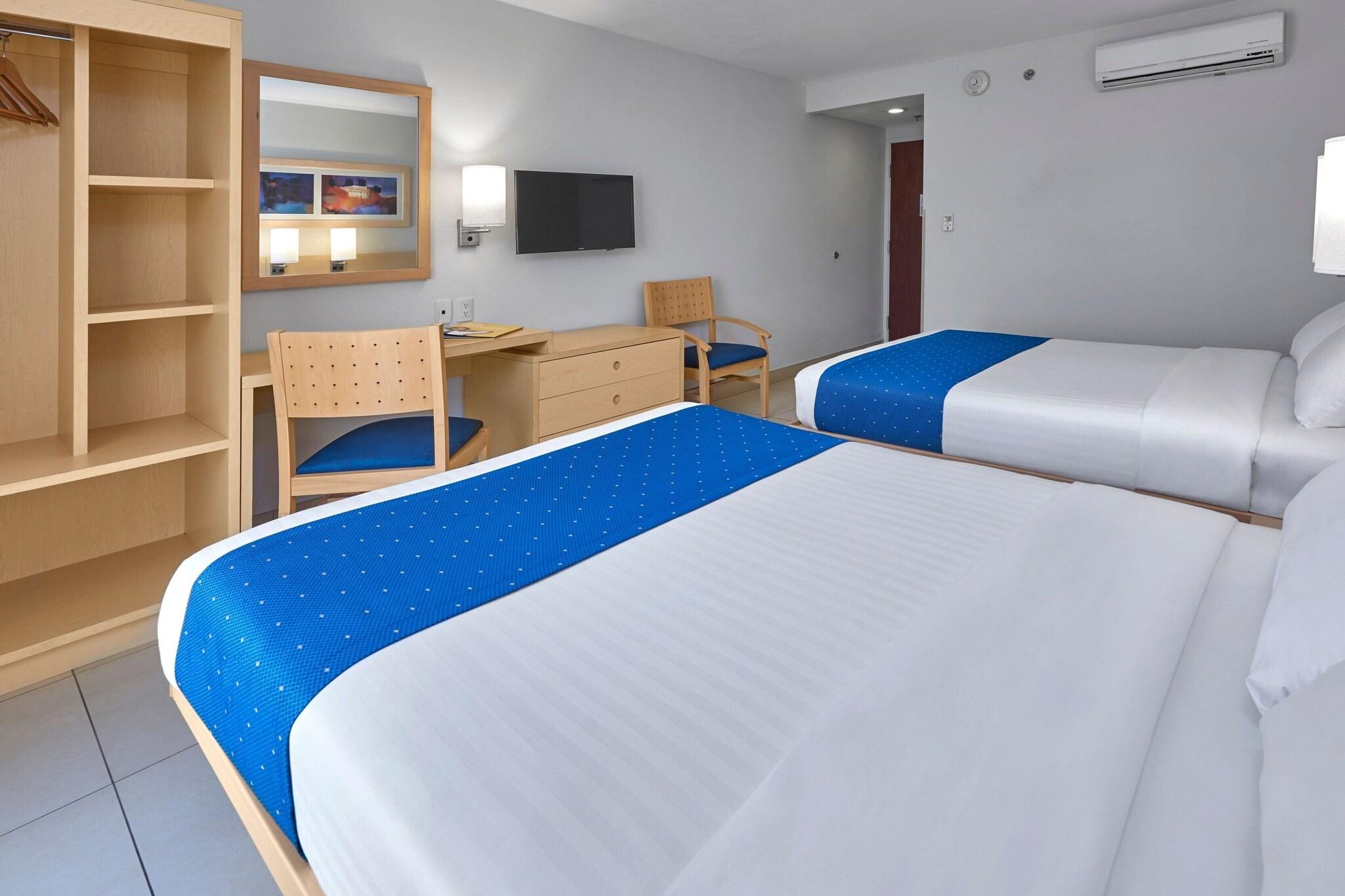 Double Two Double Beds