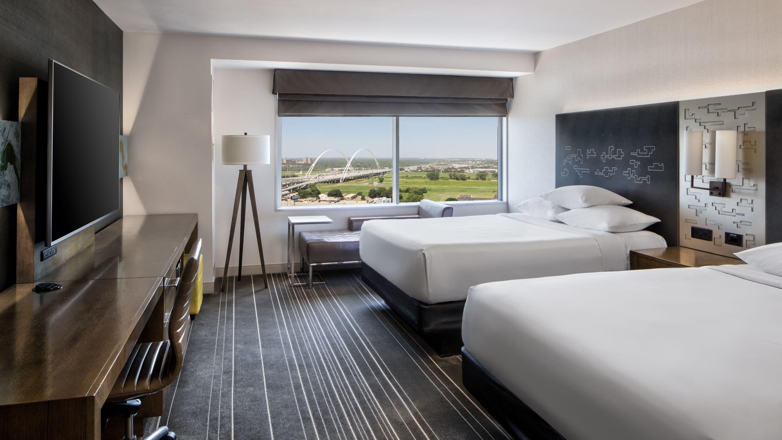 Double Two Queen Beds