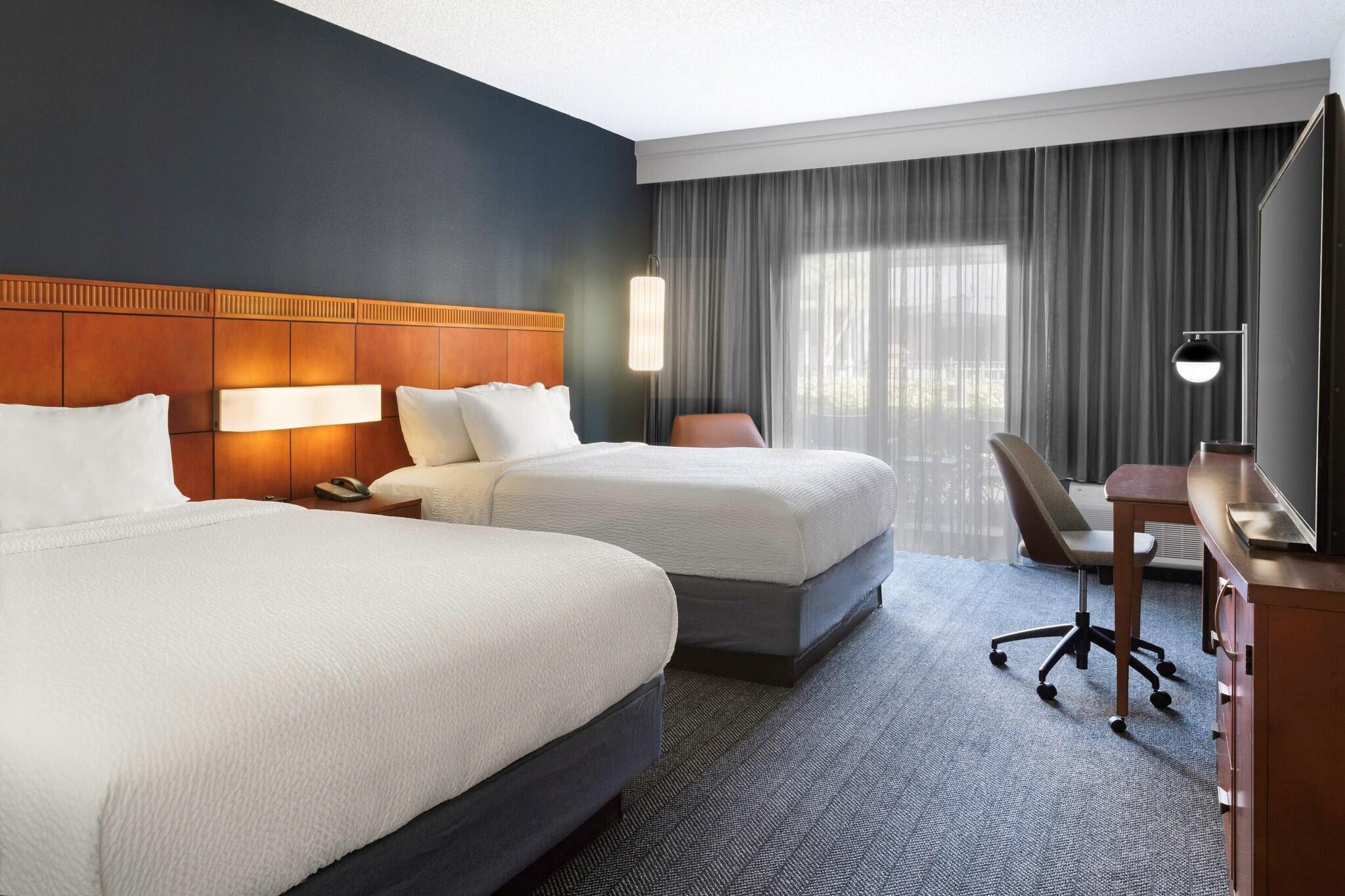 Double Two Queen Beds