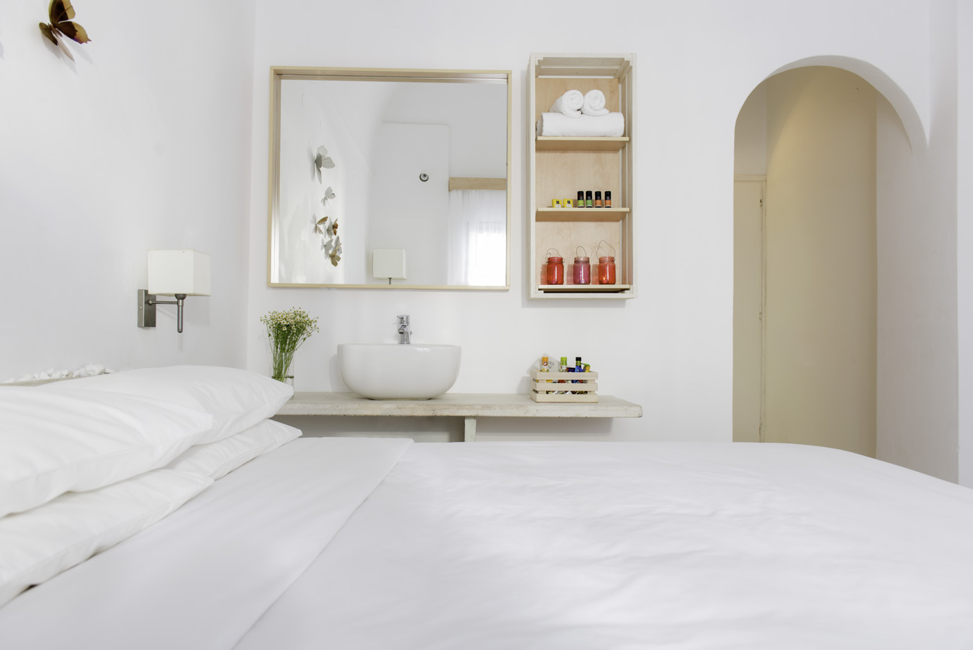 Double or Twin Mountain View