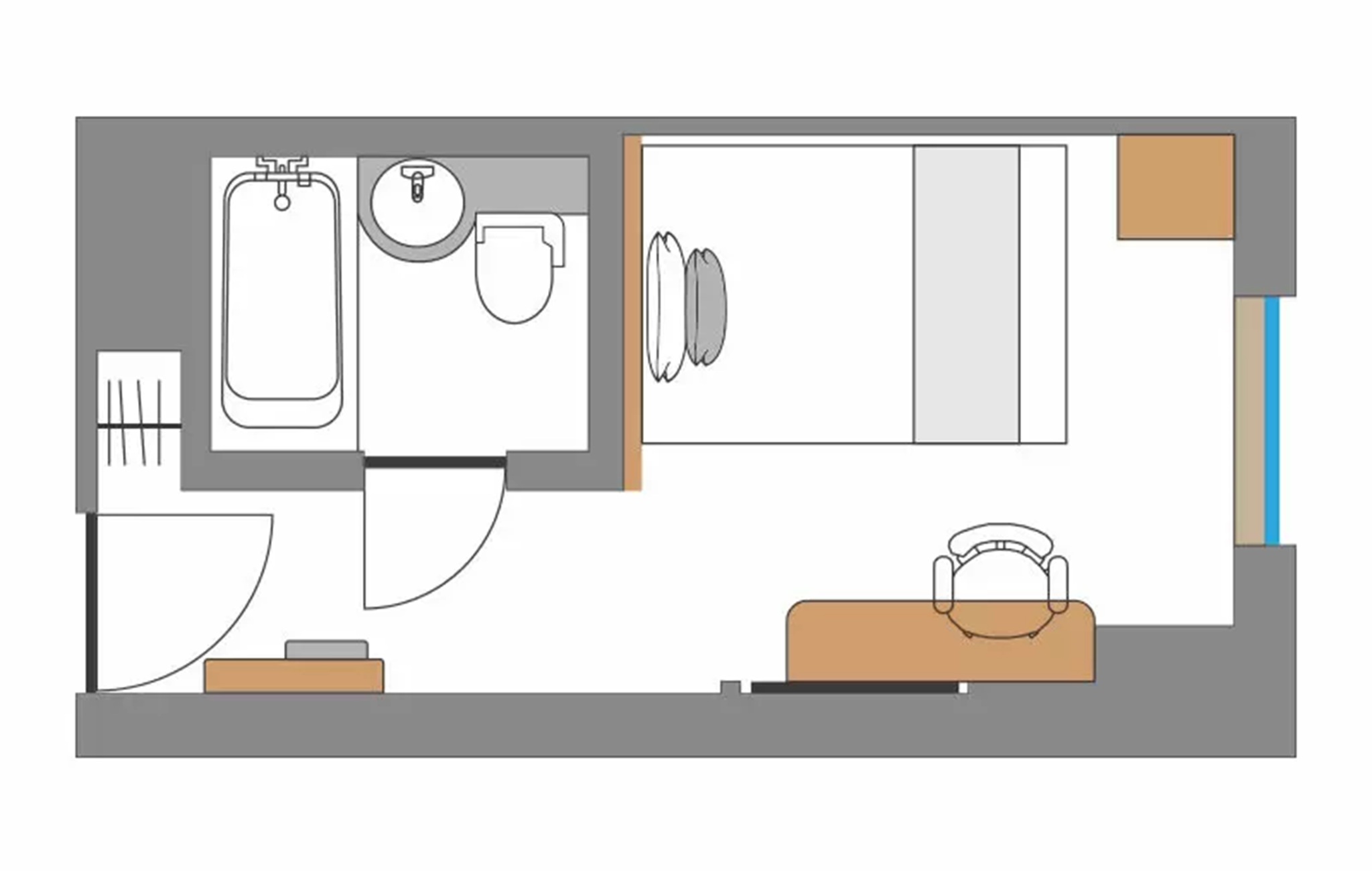 Single Economy Non Smoking