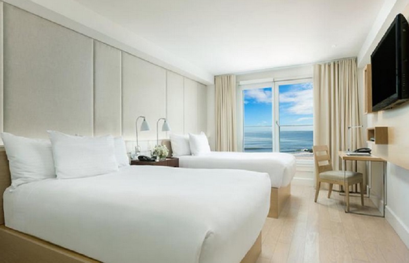 Room Ocean Front Two Double Beds