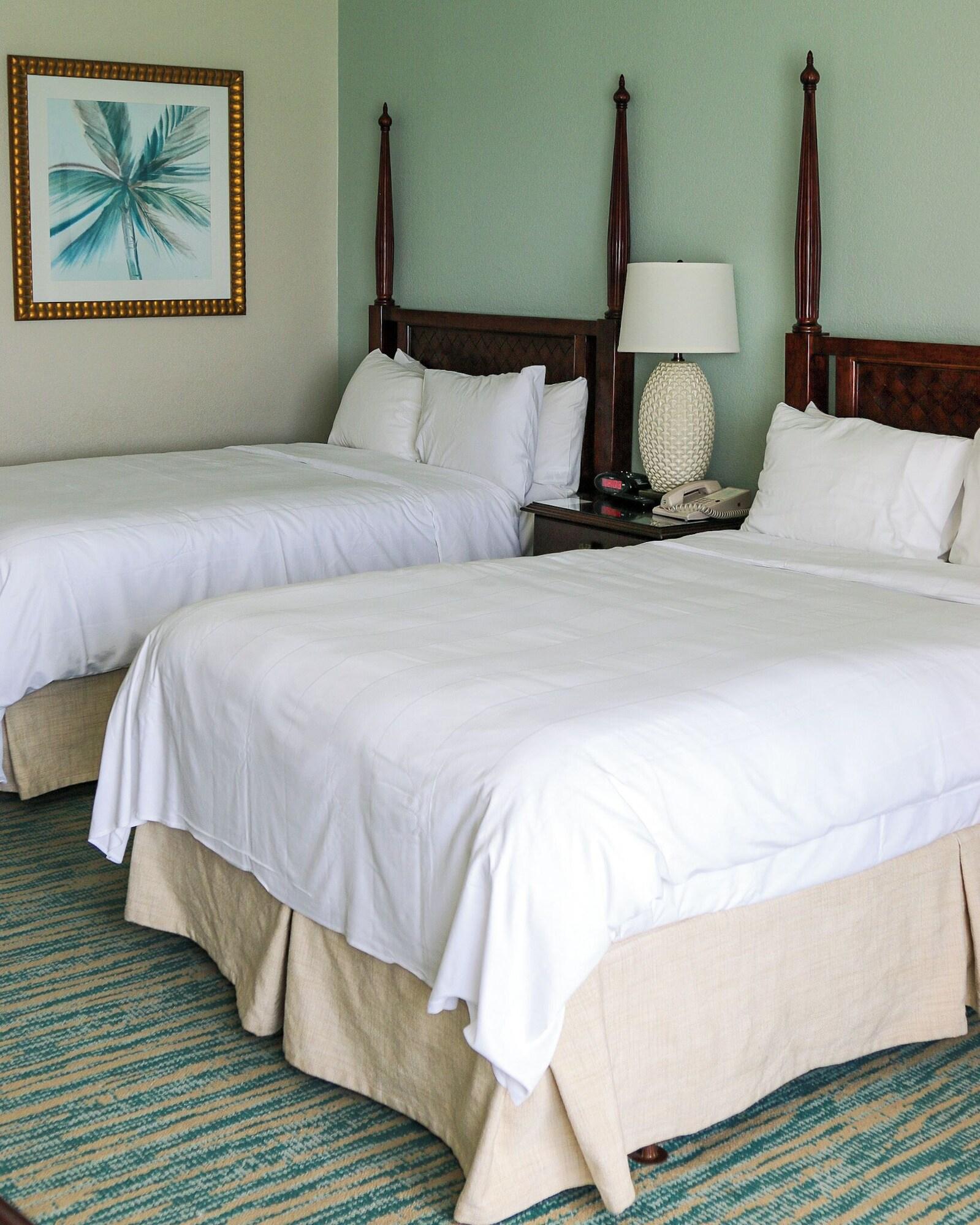 Double Partial Ocean View Two Double Beds