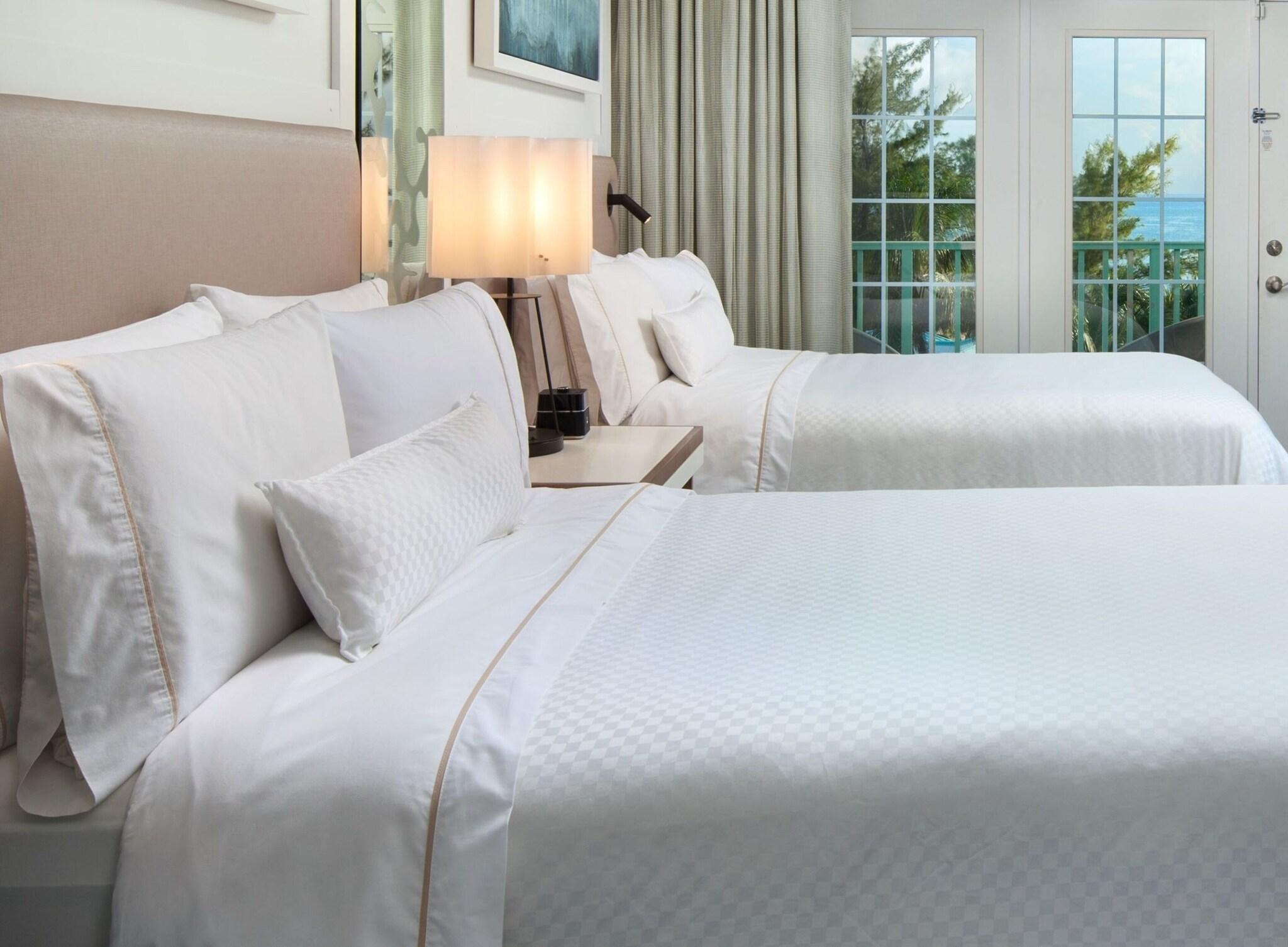 Double Partial Ocean View Two Double Beds