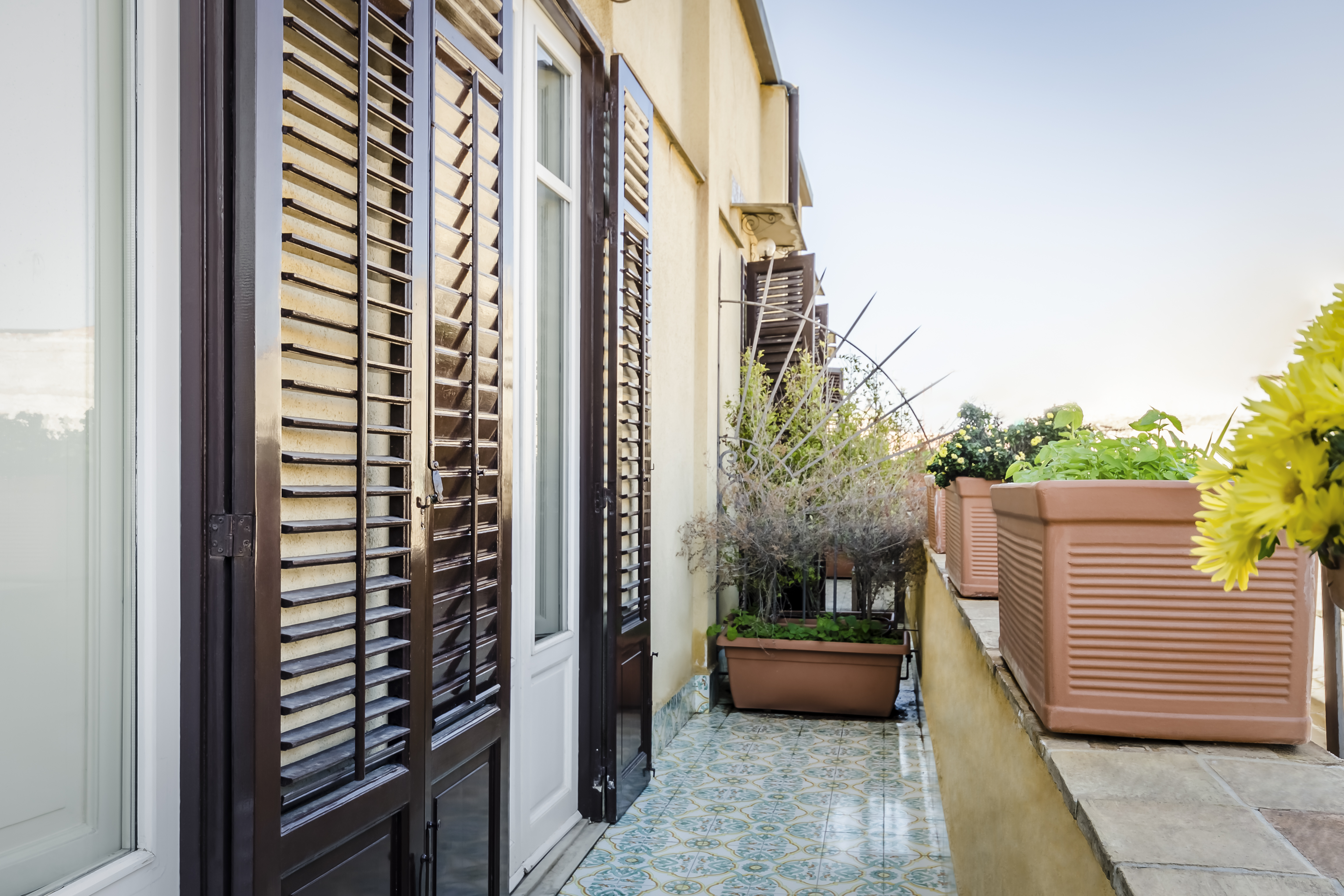 Family Room with Terrace