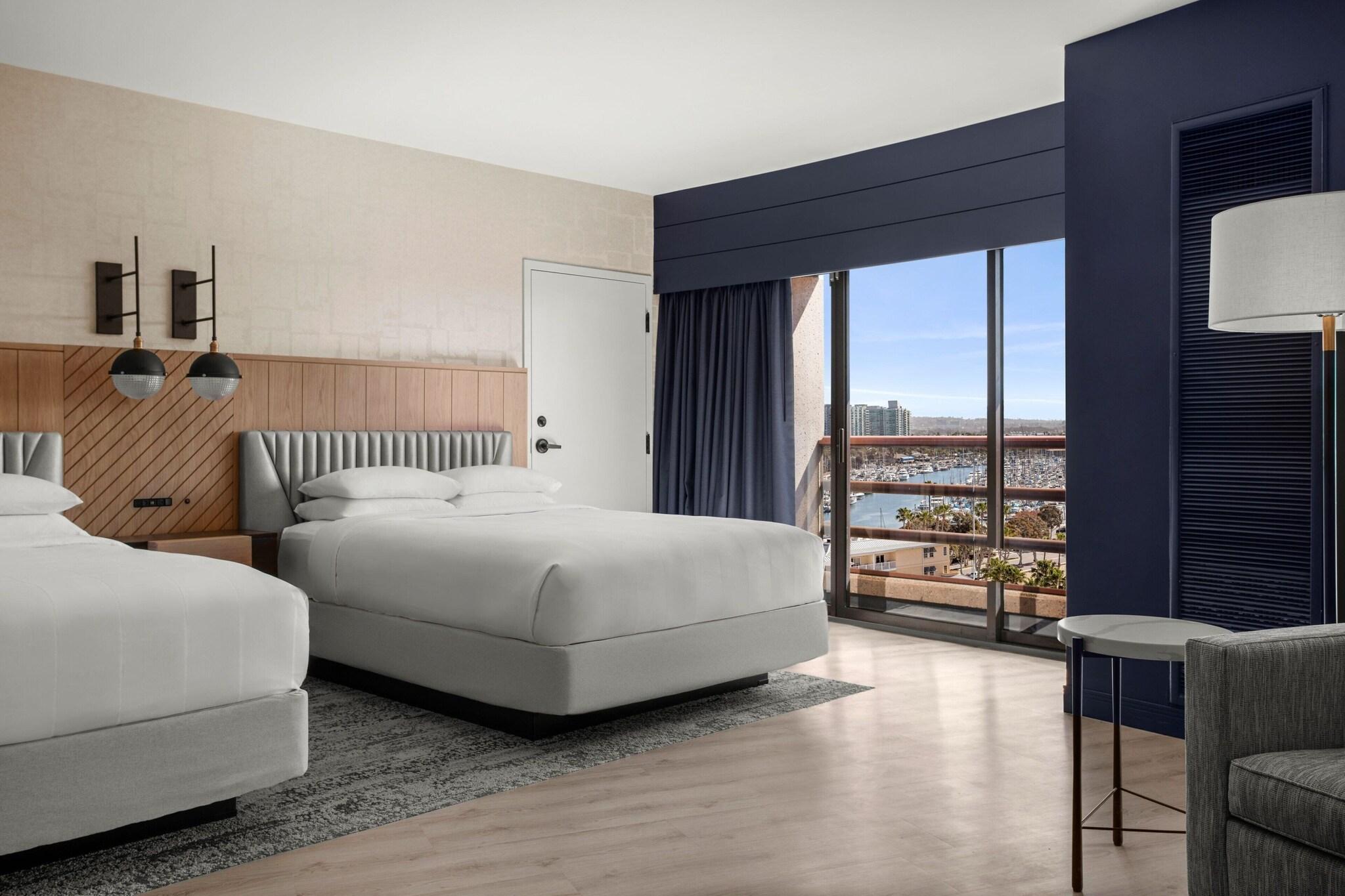 Quadruple City View Two Queen Beds