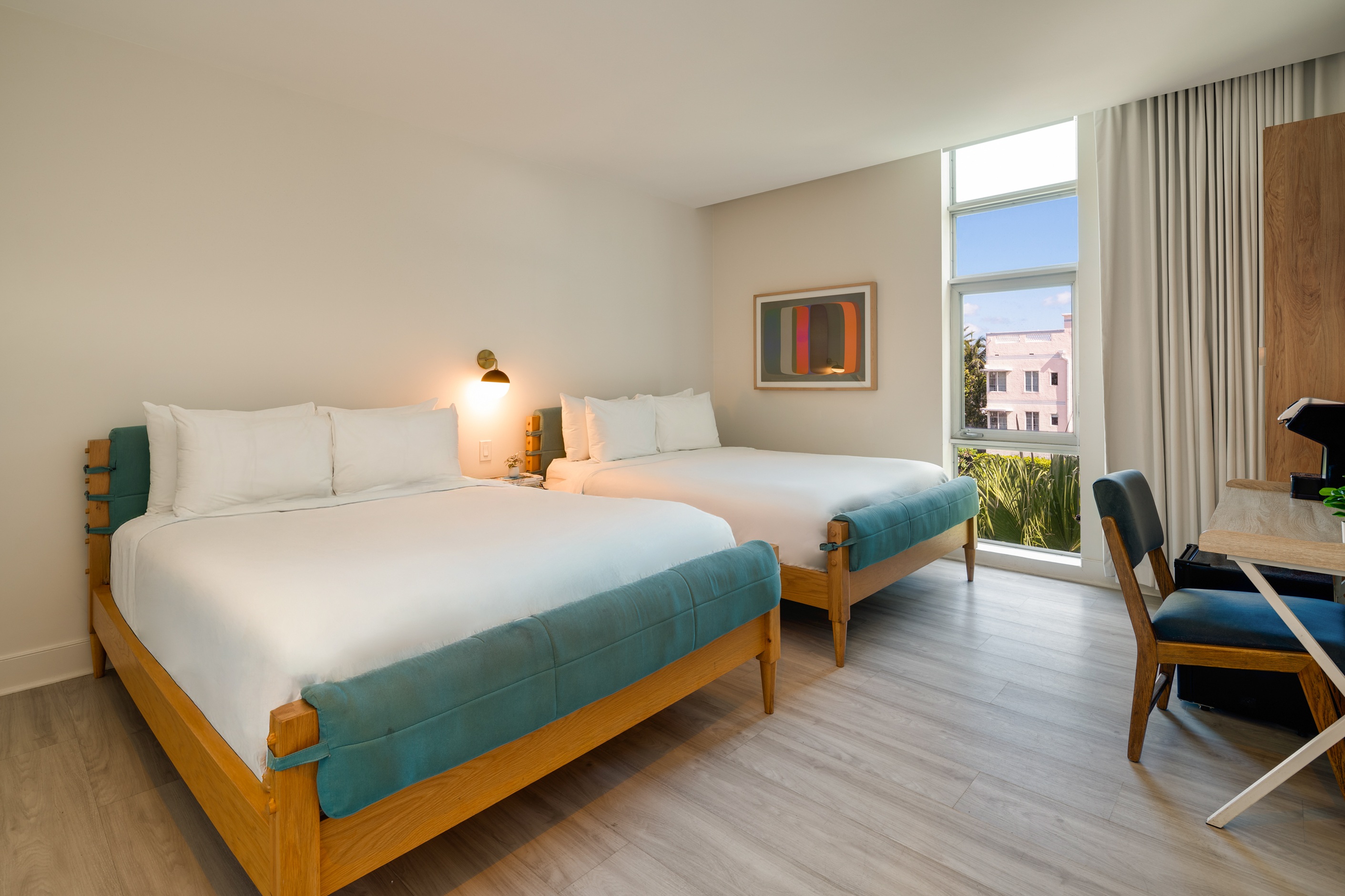 Double Two Queen Beds