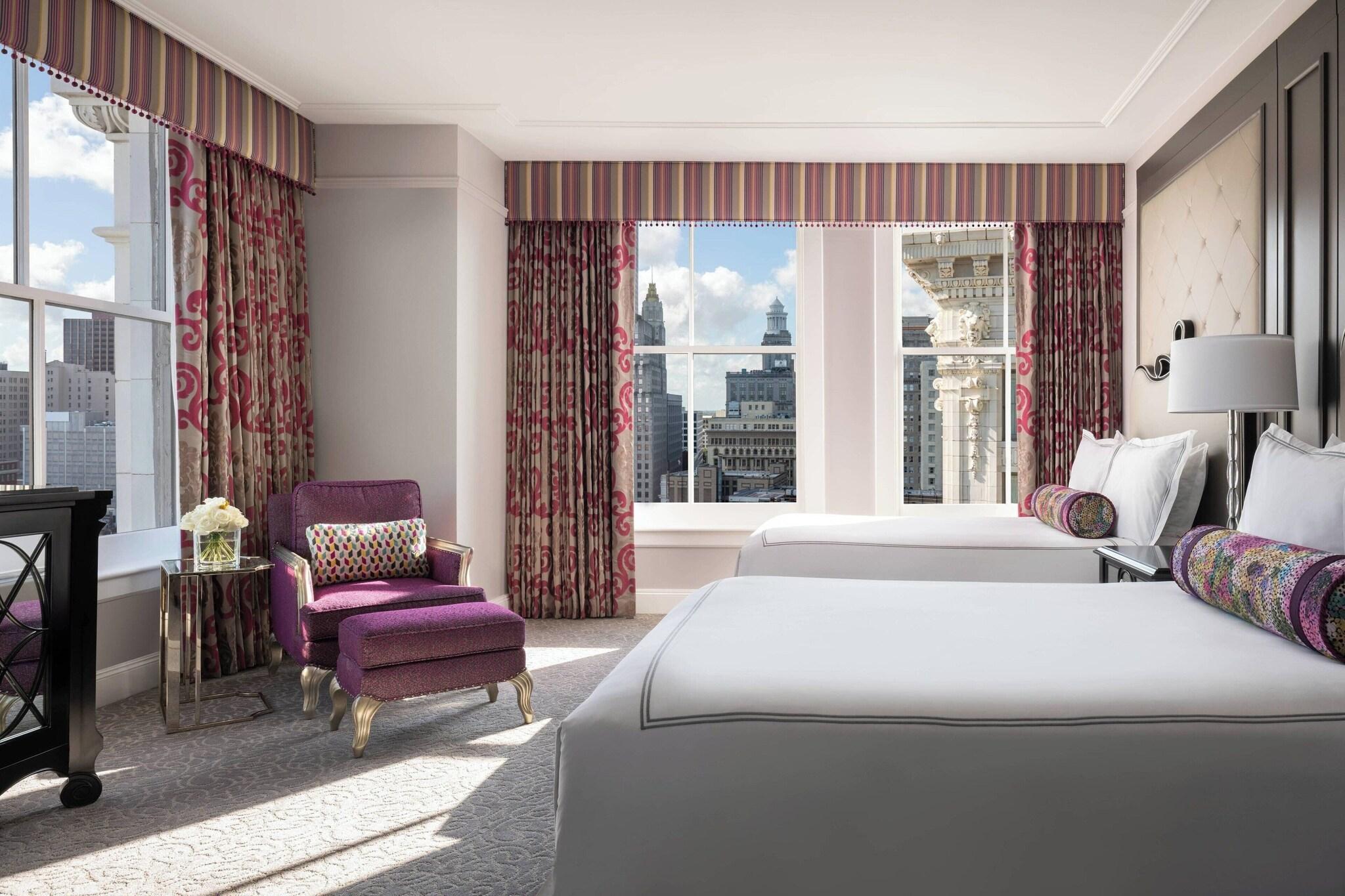 Double City View Two Double Beds