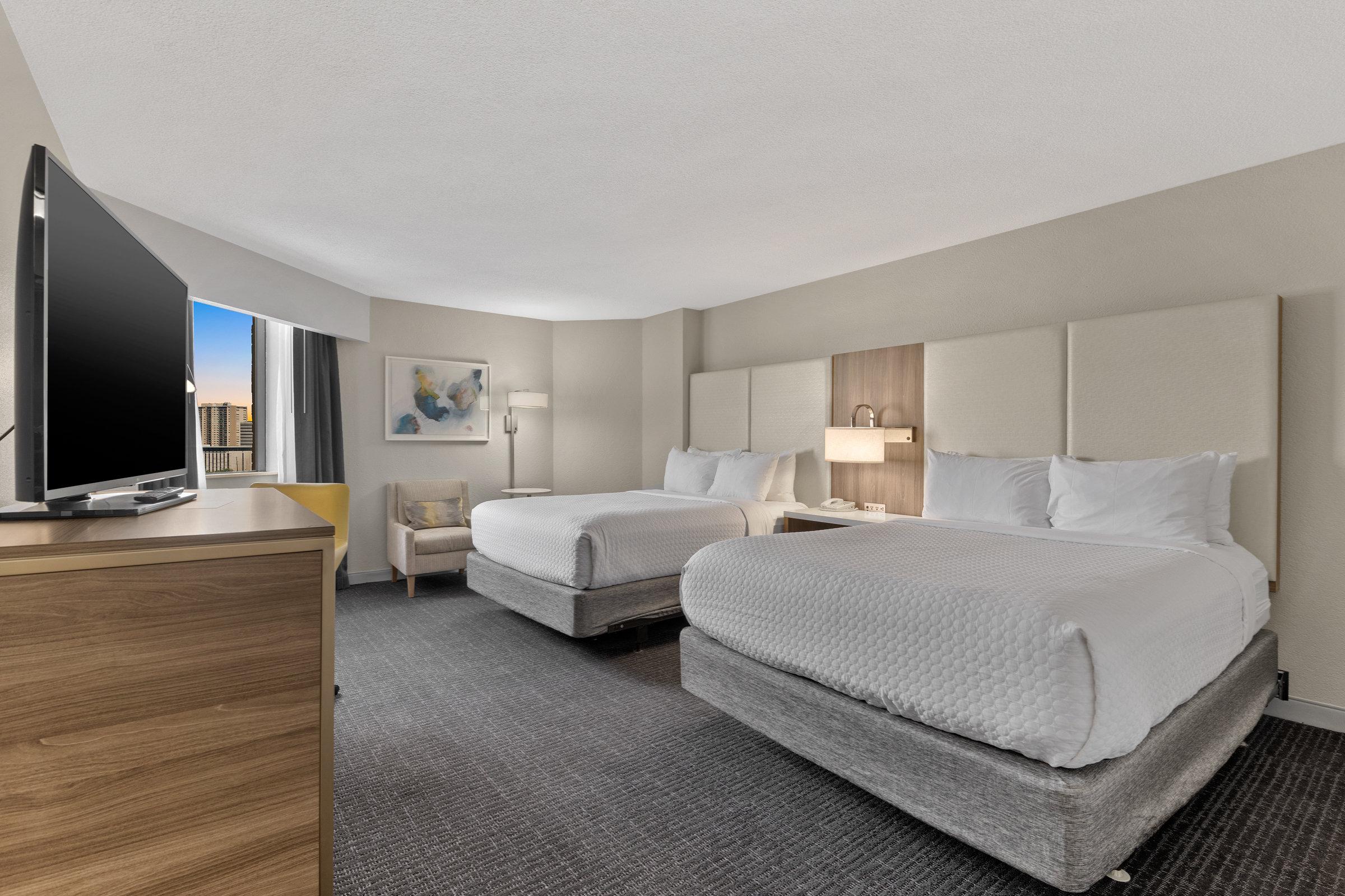 Double Two Queen Beds