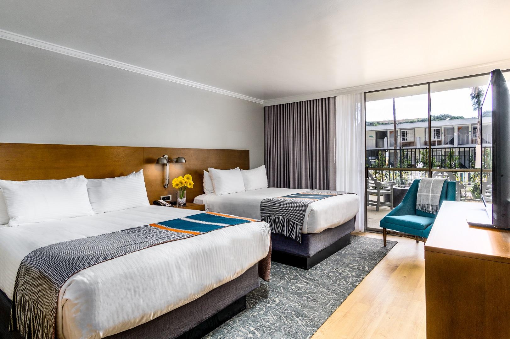 Double Two Queen Beds