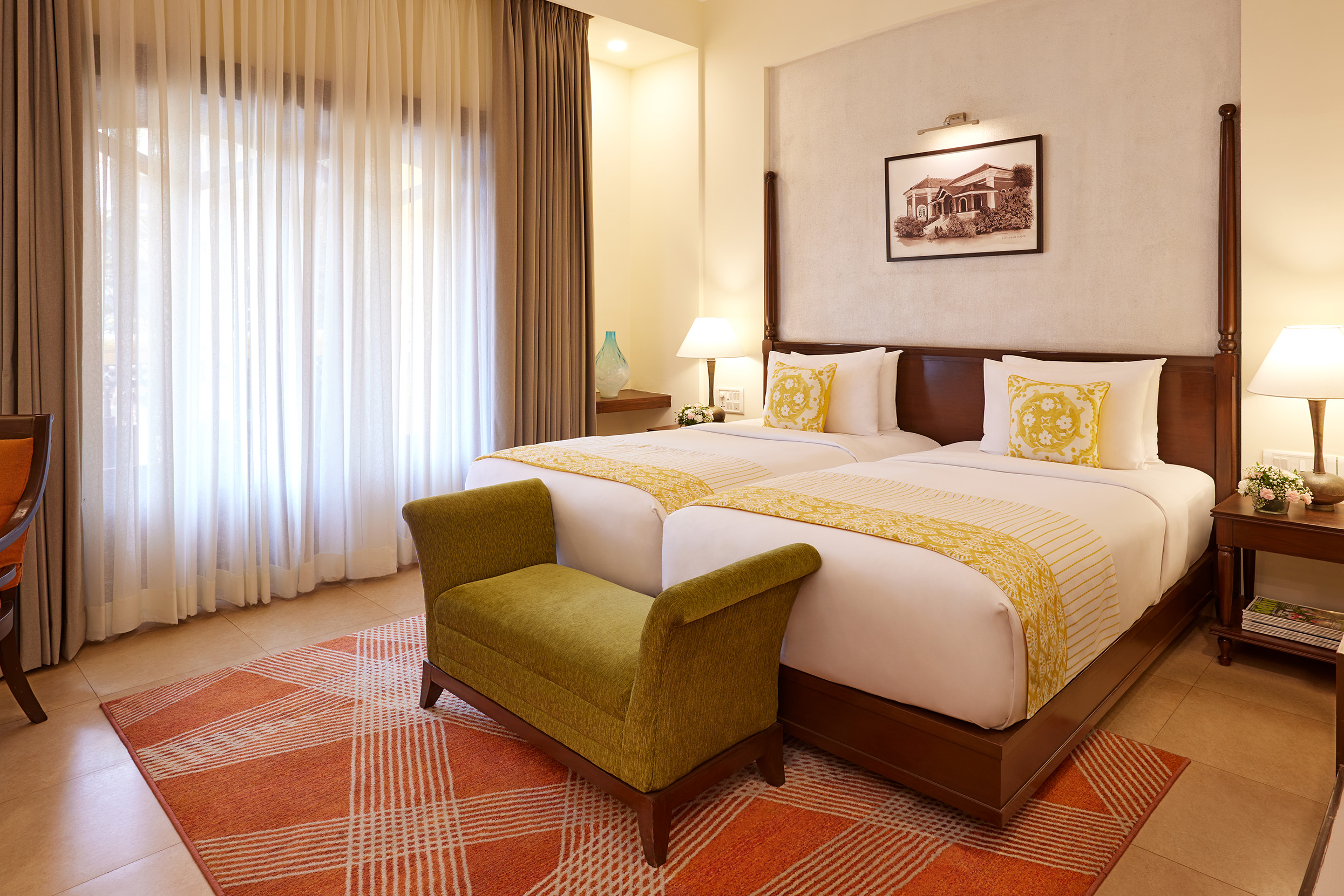 Twin Deluxe Garden View