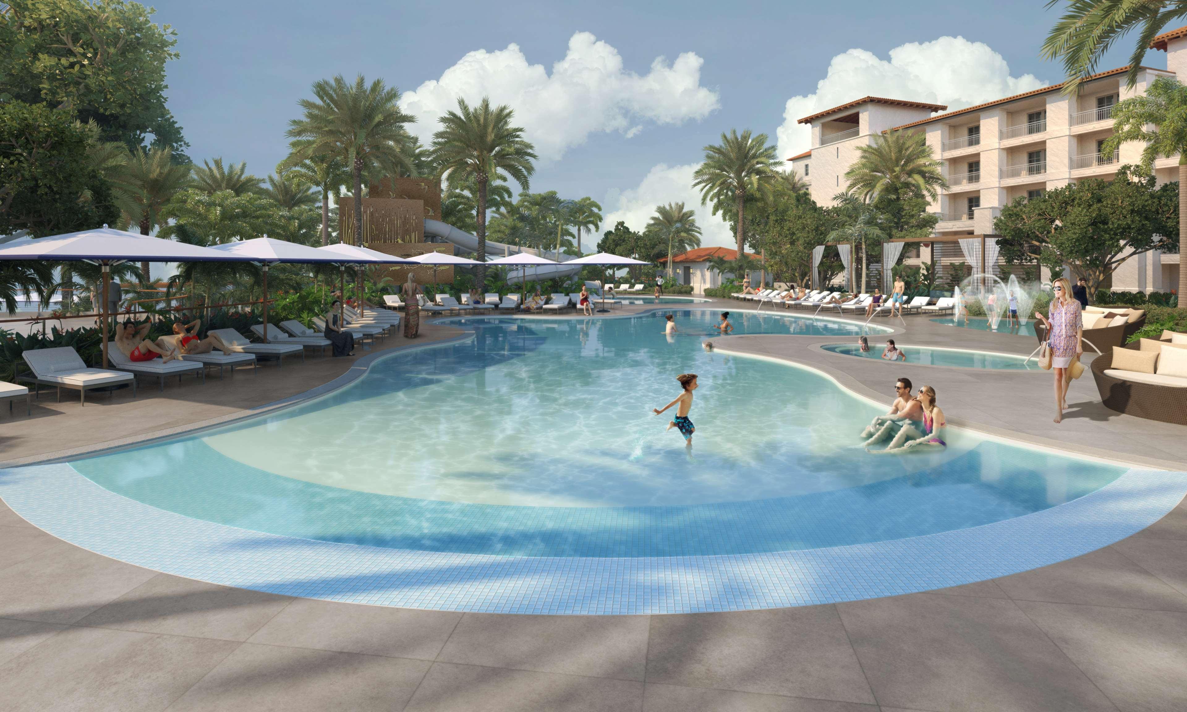 Double Pool View King Bed