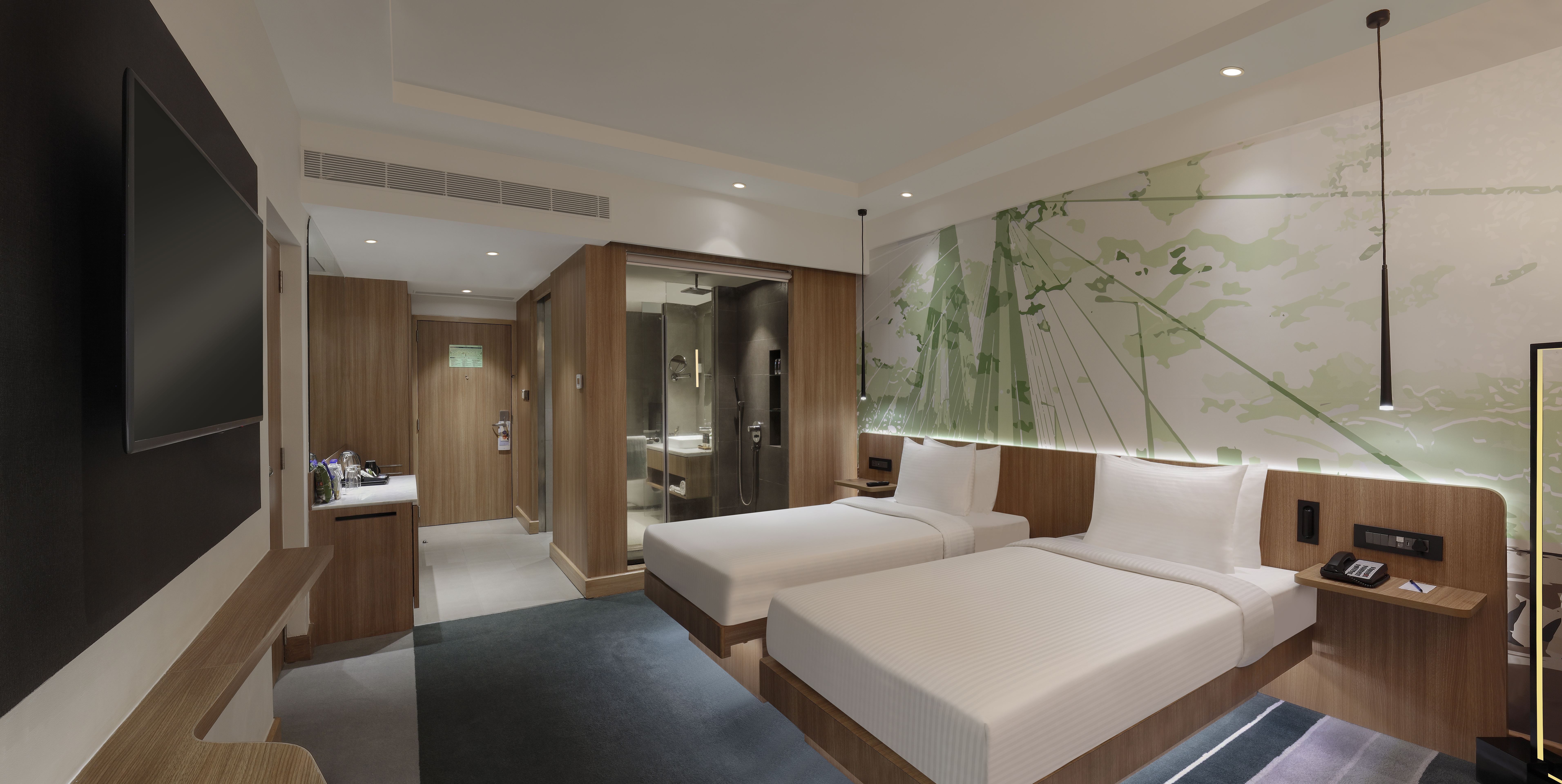 Twin Premier City View