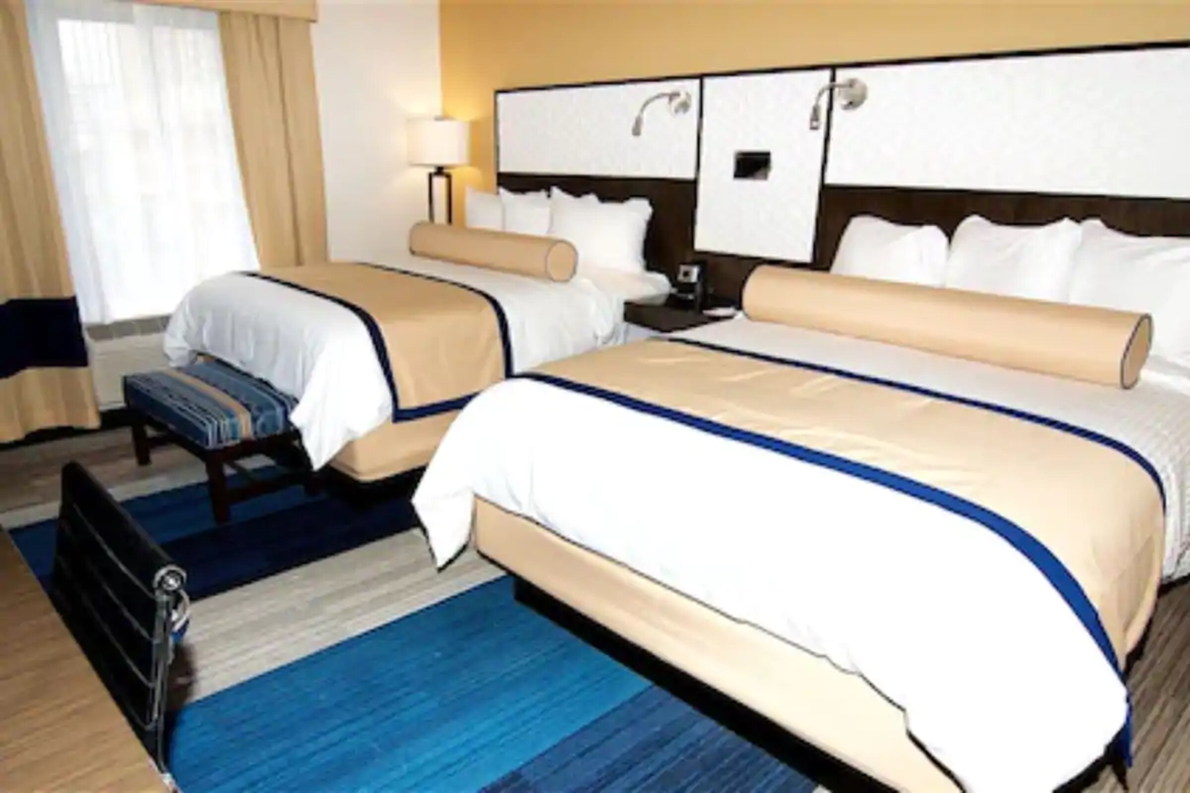 Double Two Queen Beds