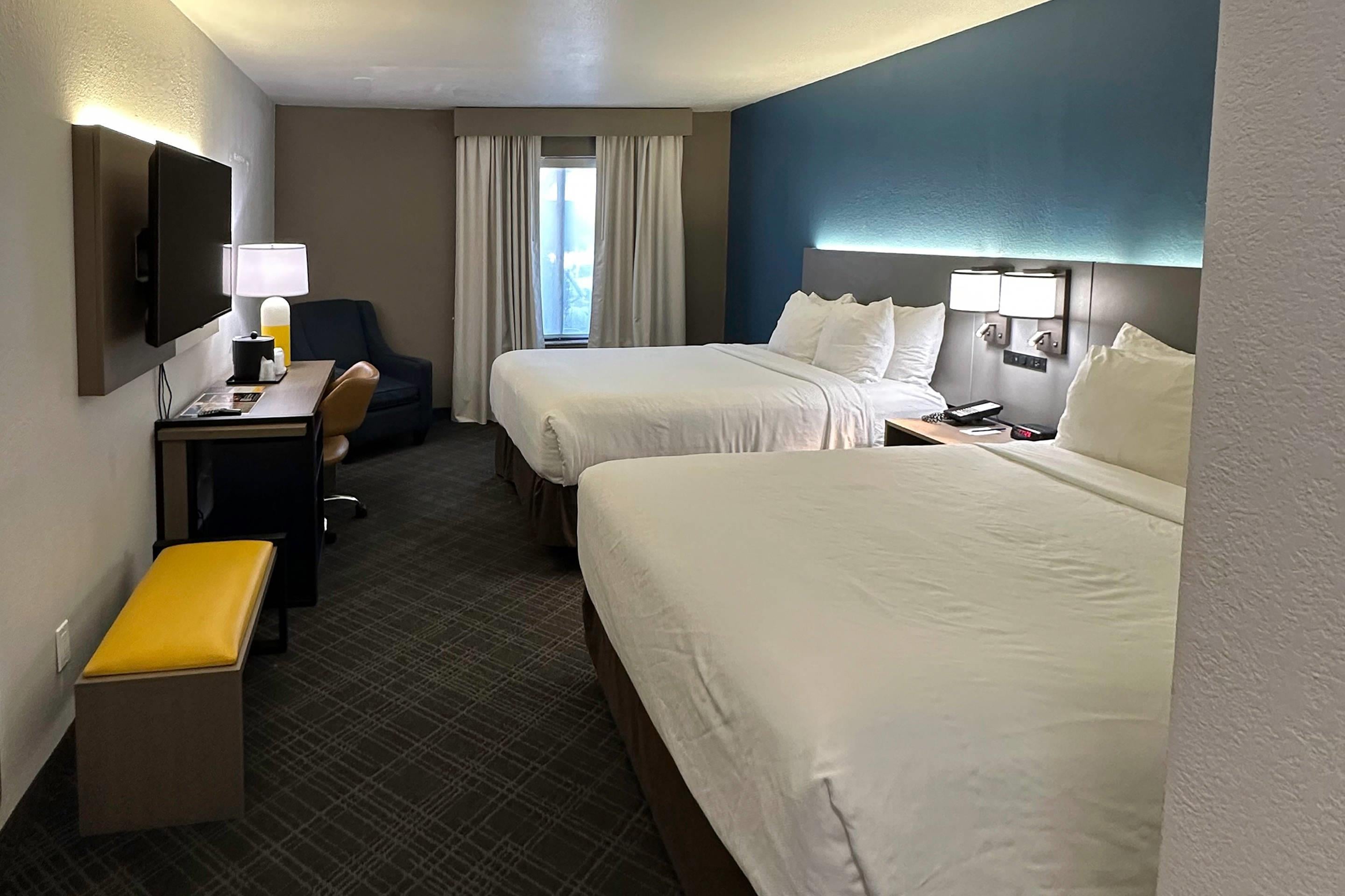 Double Two Queen Beds