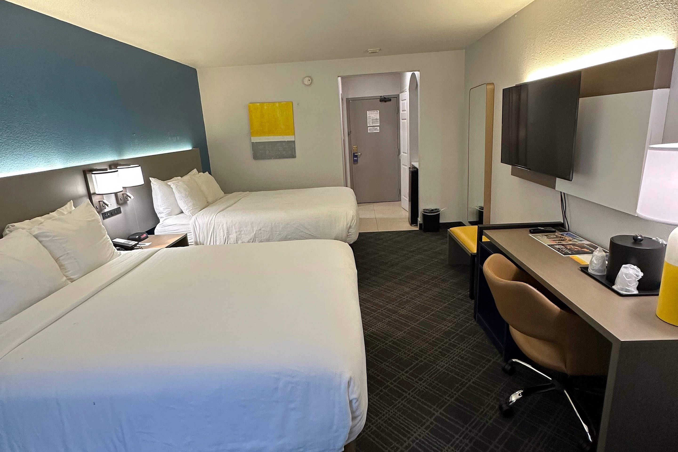 Double Two Queen Beds