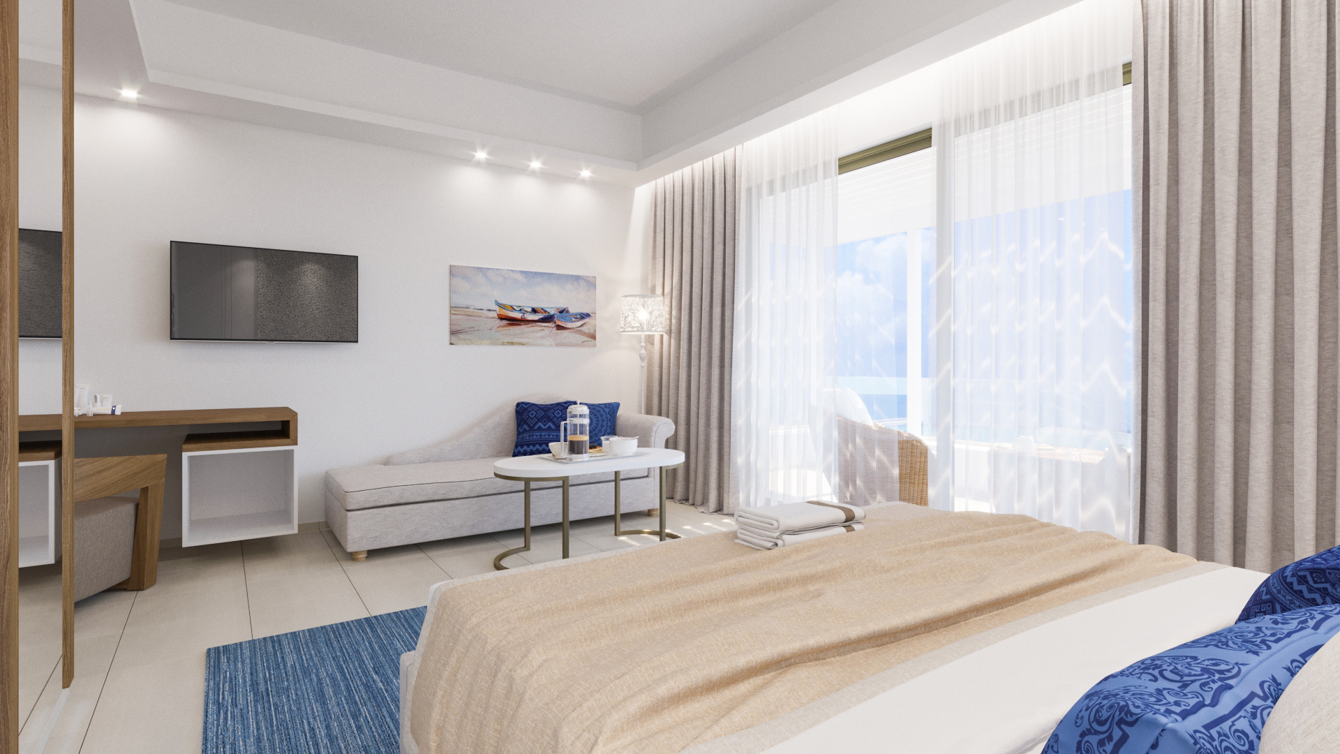 Double or Twin Sea View