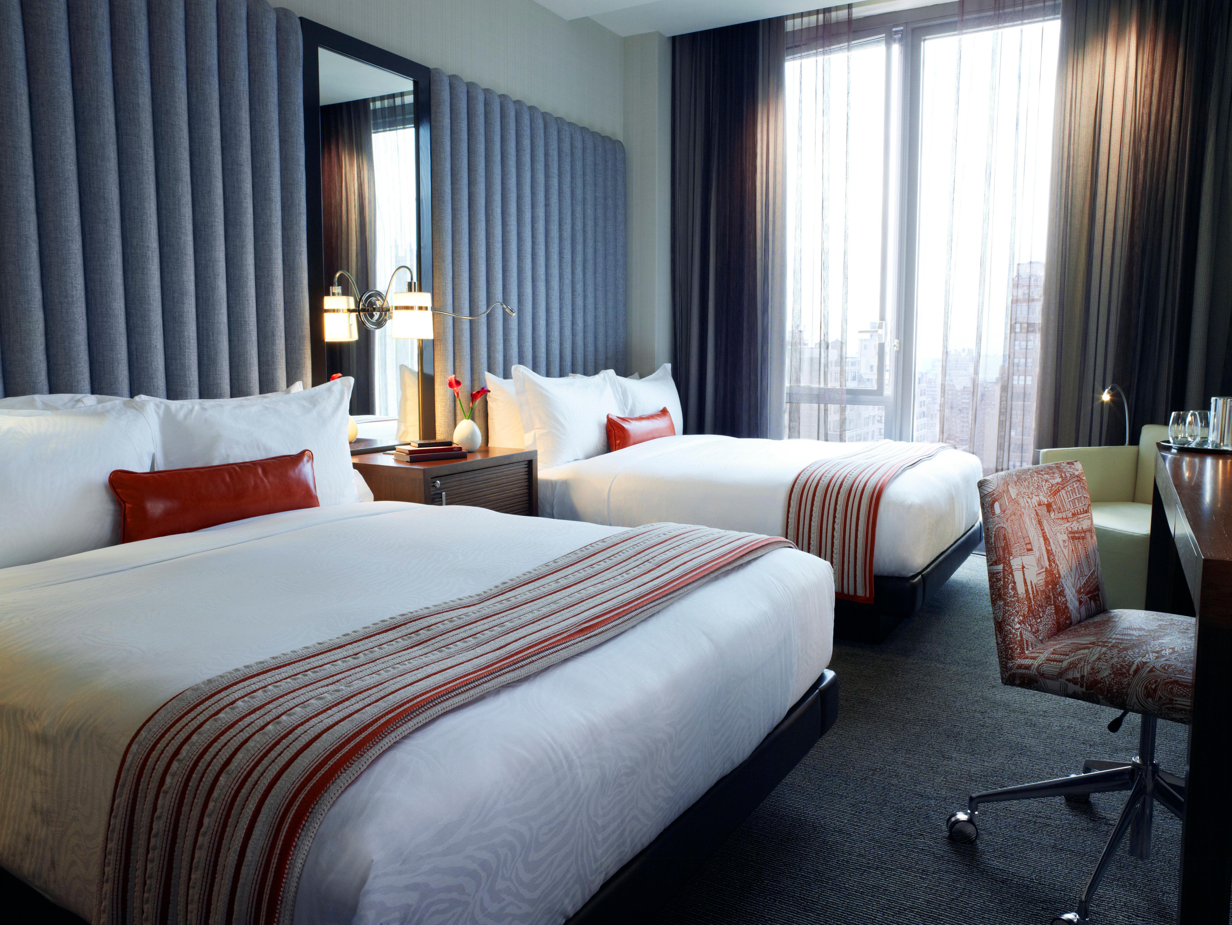 Double Two Queen Beds