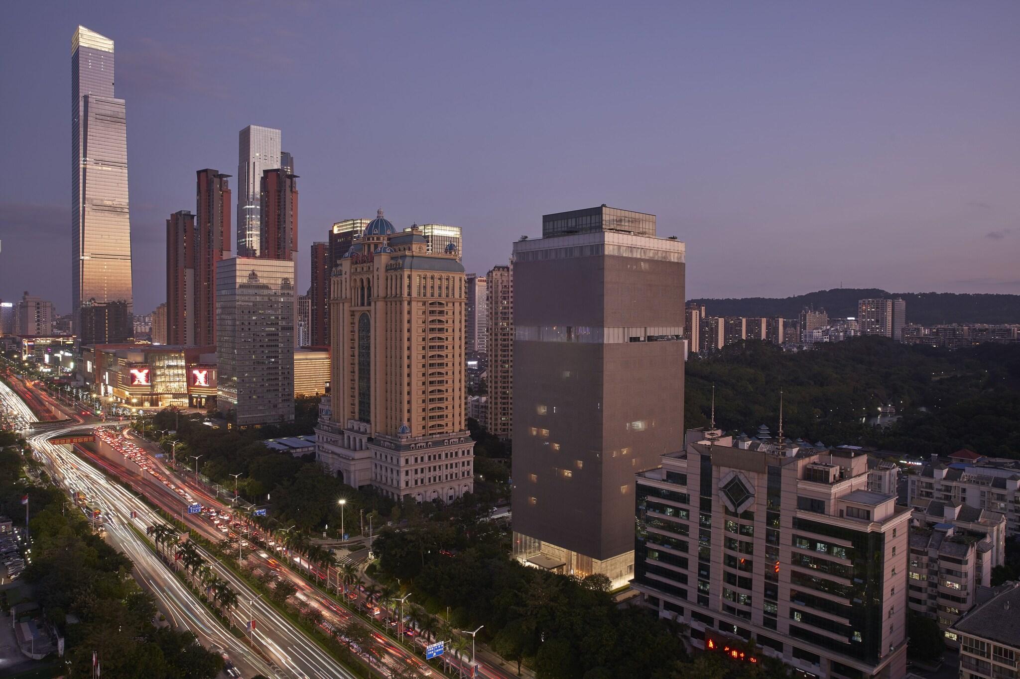 Double Business City View