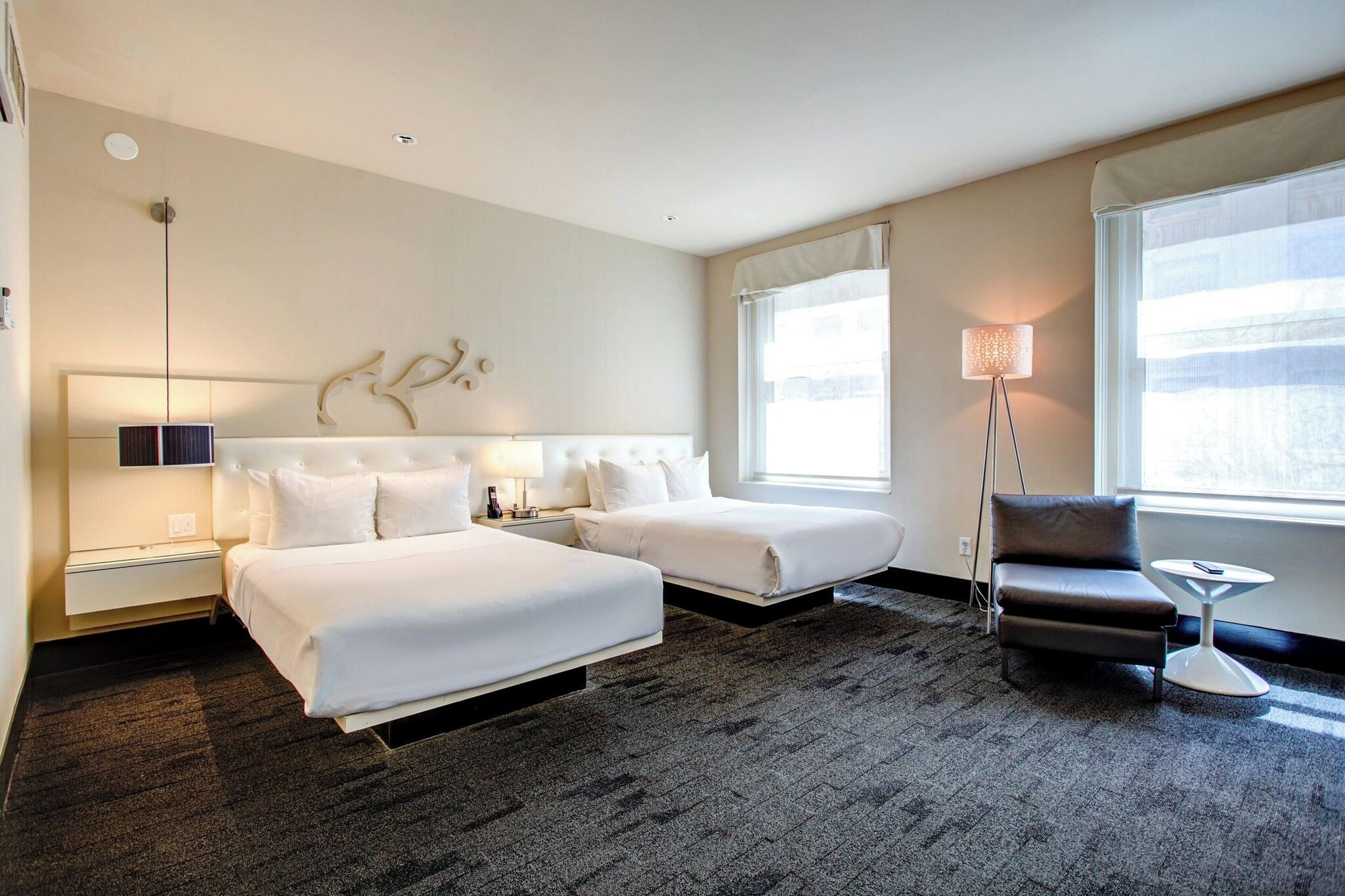 Double Two Double Beds