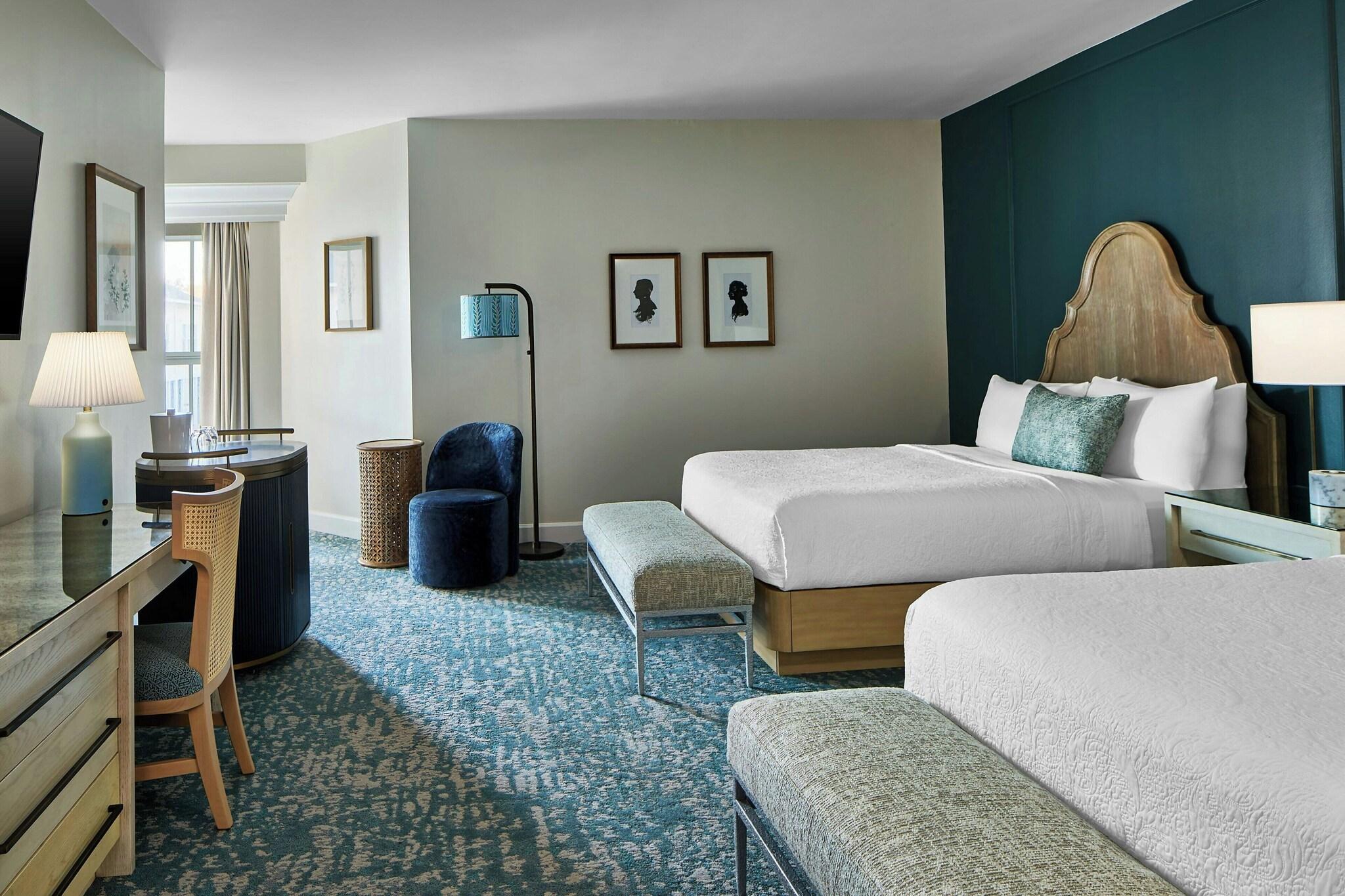 Double Two Queen Beds