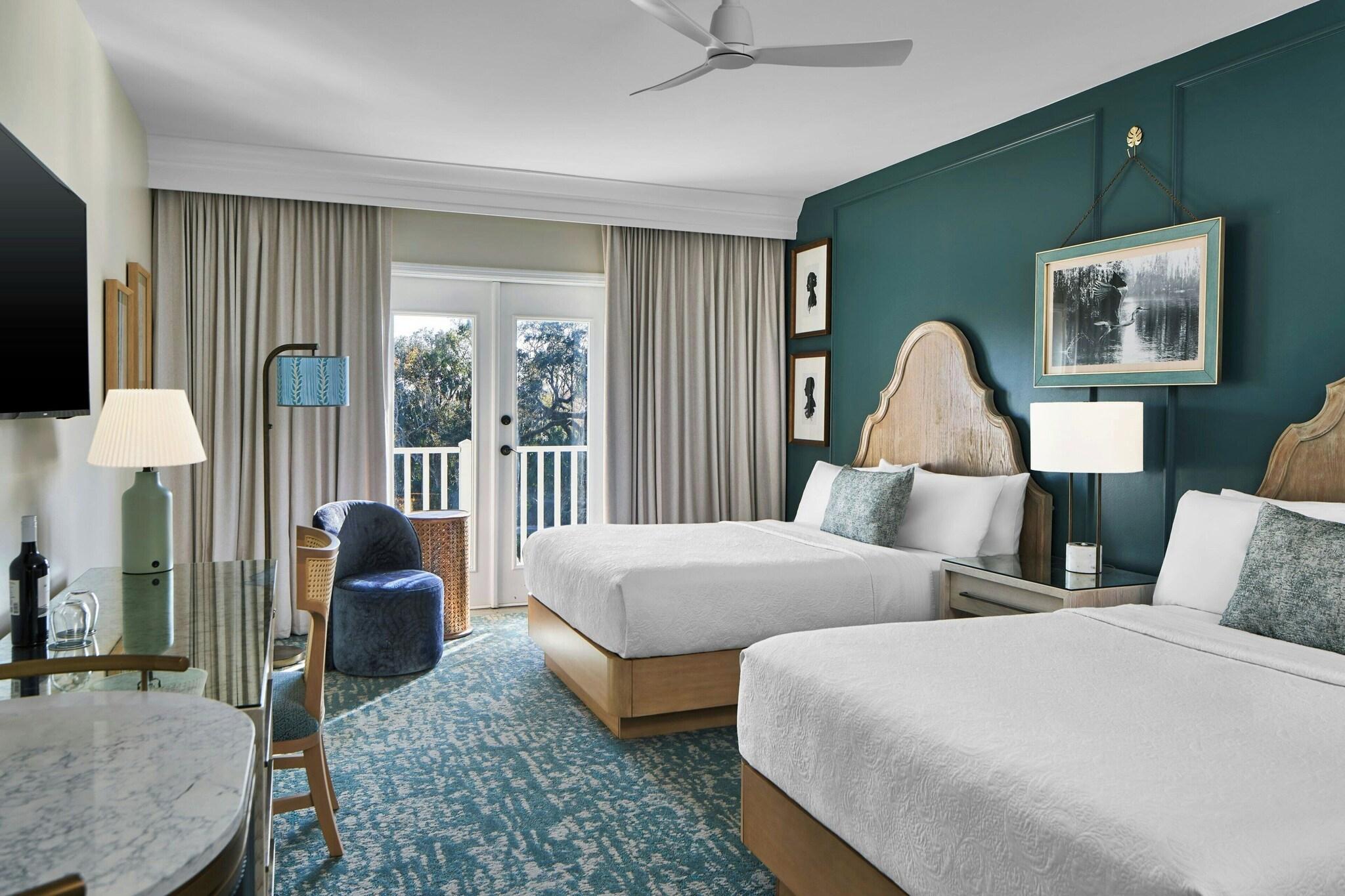 Double Two Queen Beds