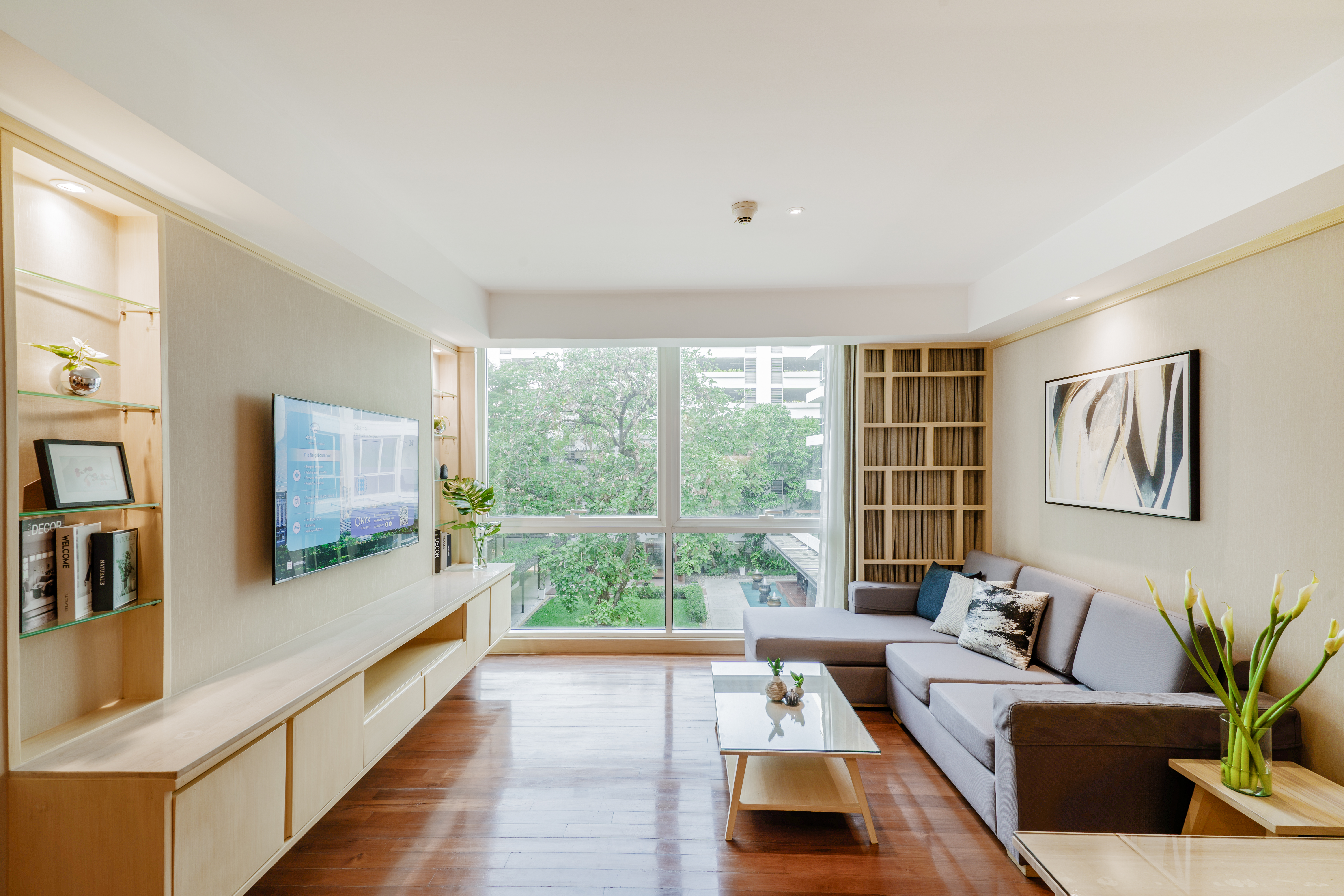 Double Garden View One Bedroom