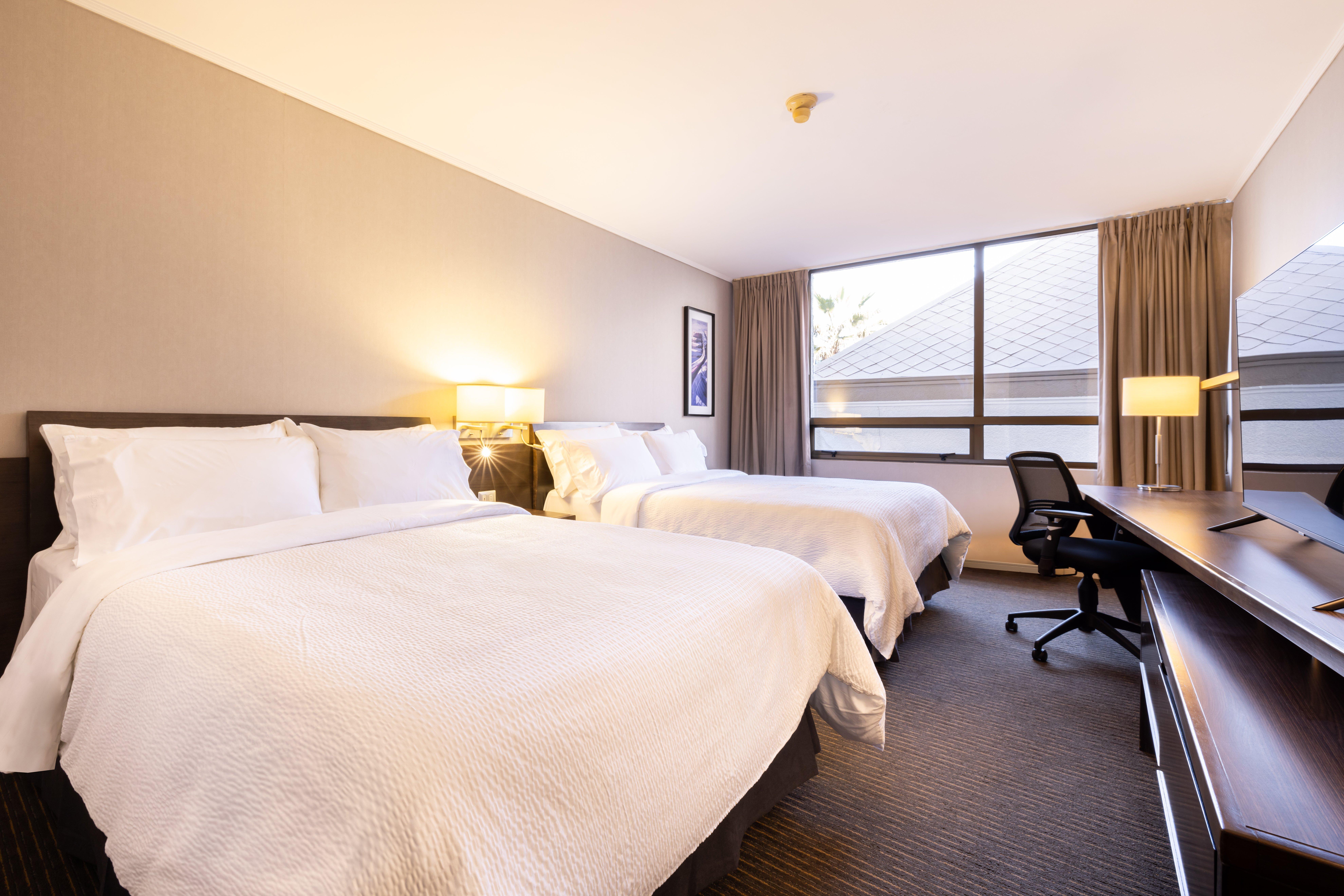 Double Two Queen Beds