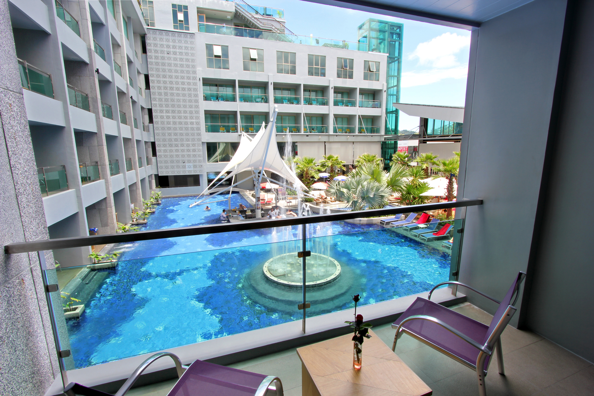 Double or Twin Deluxe Pool View
