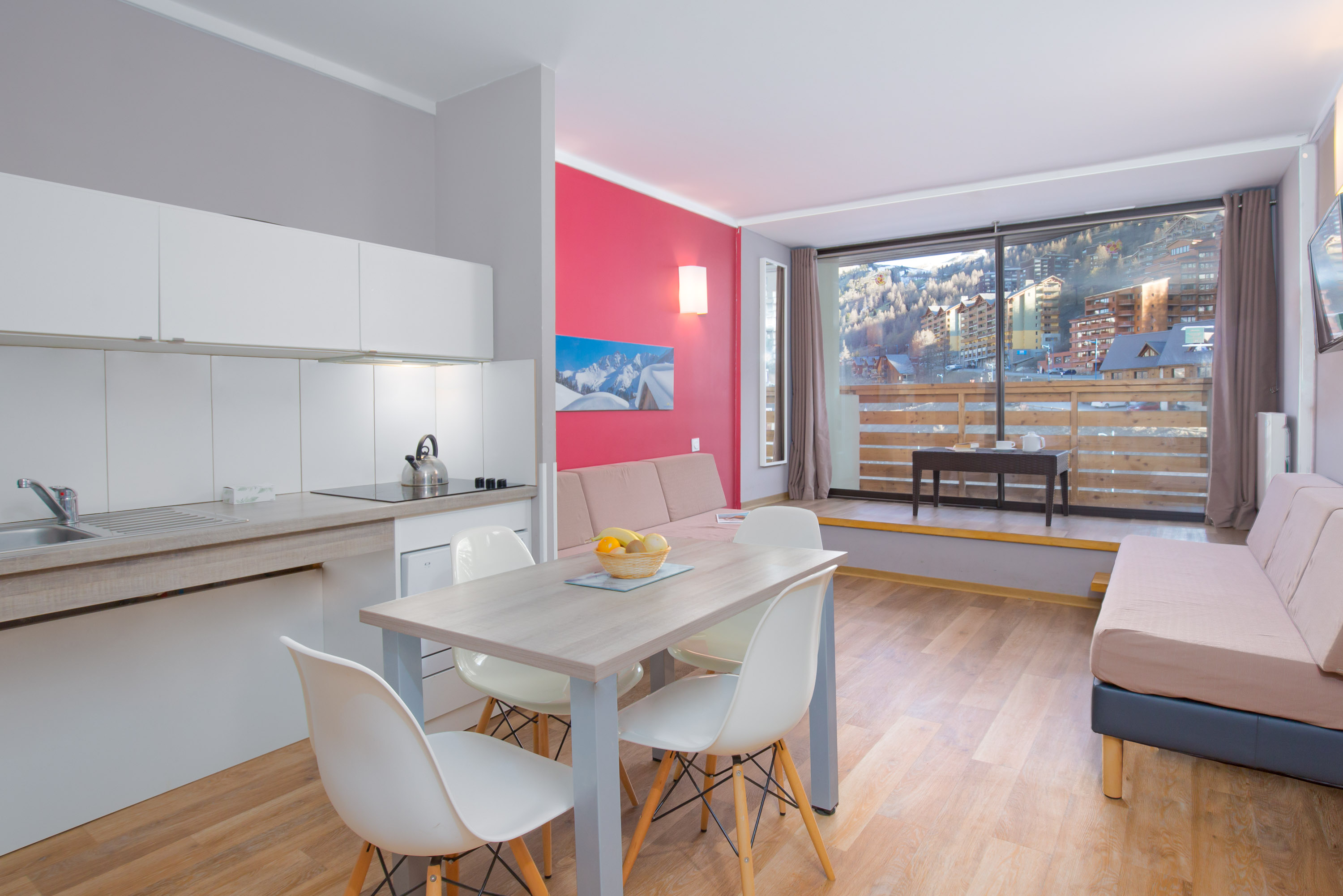 Apartment Capacity 4 One Bedroom