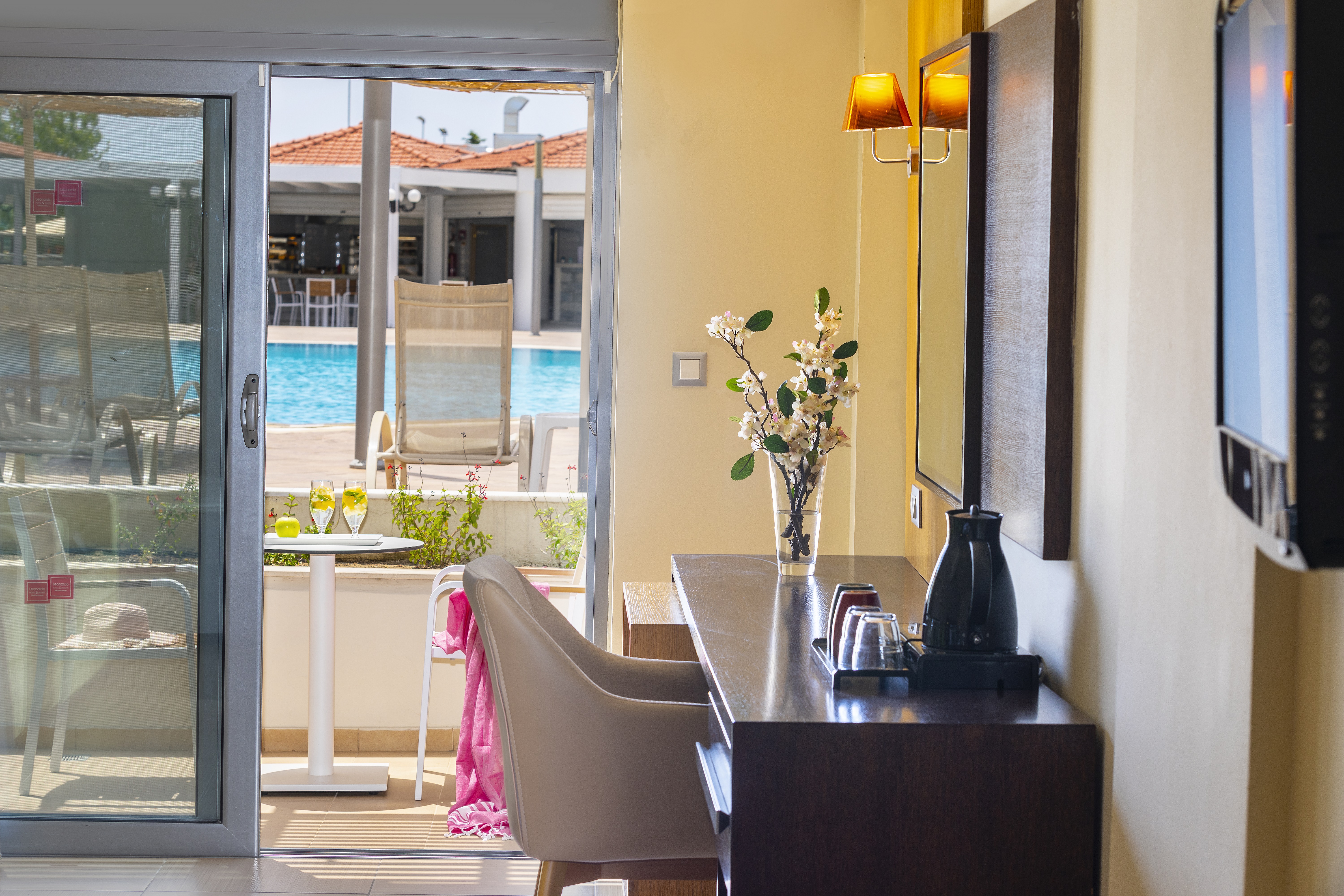 Family Room Pool View