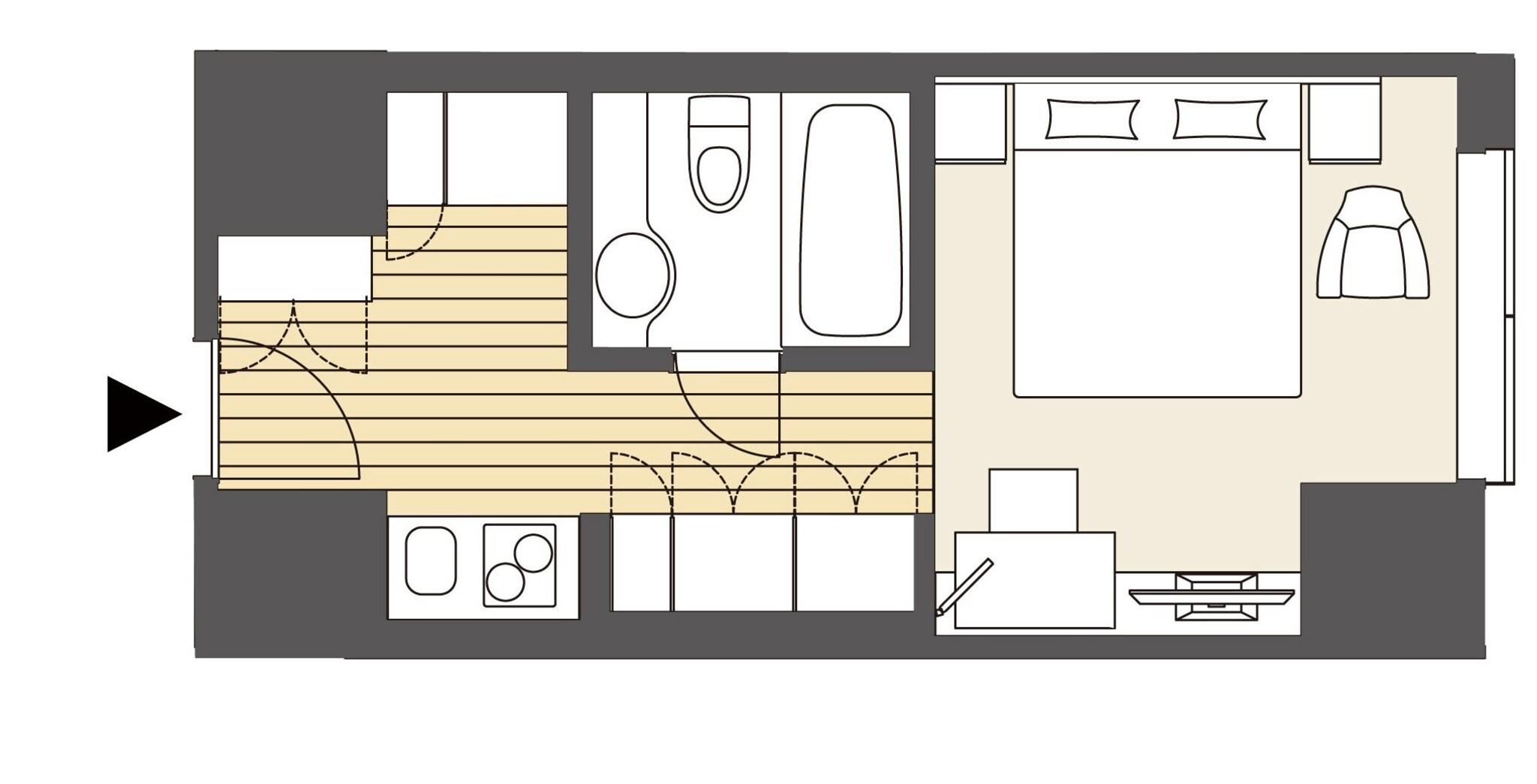 Studio Executive King Bed