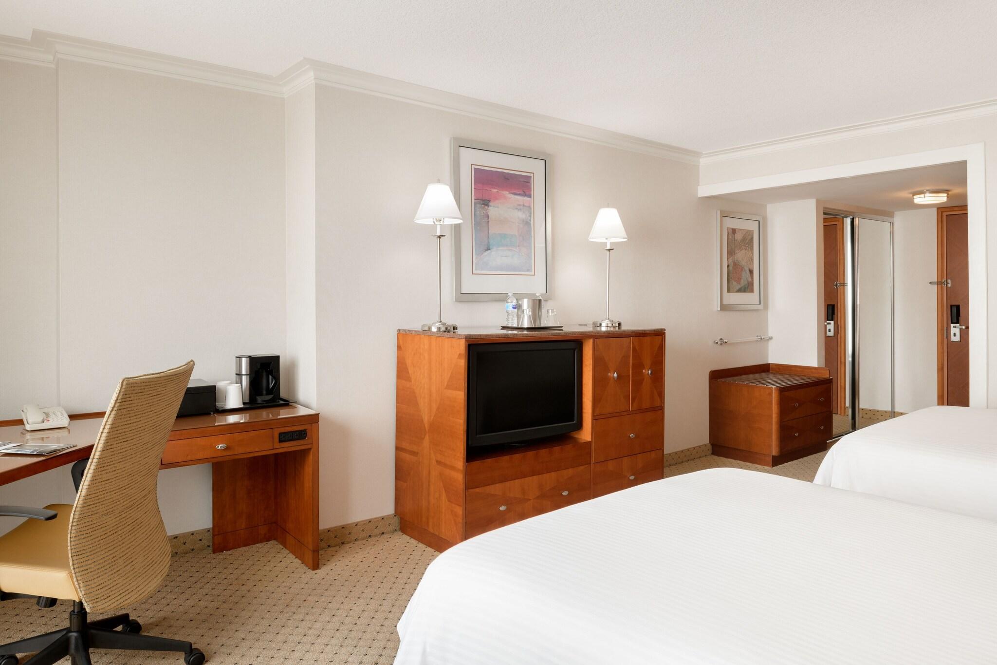 Double City View Two Double Beds