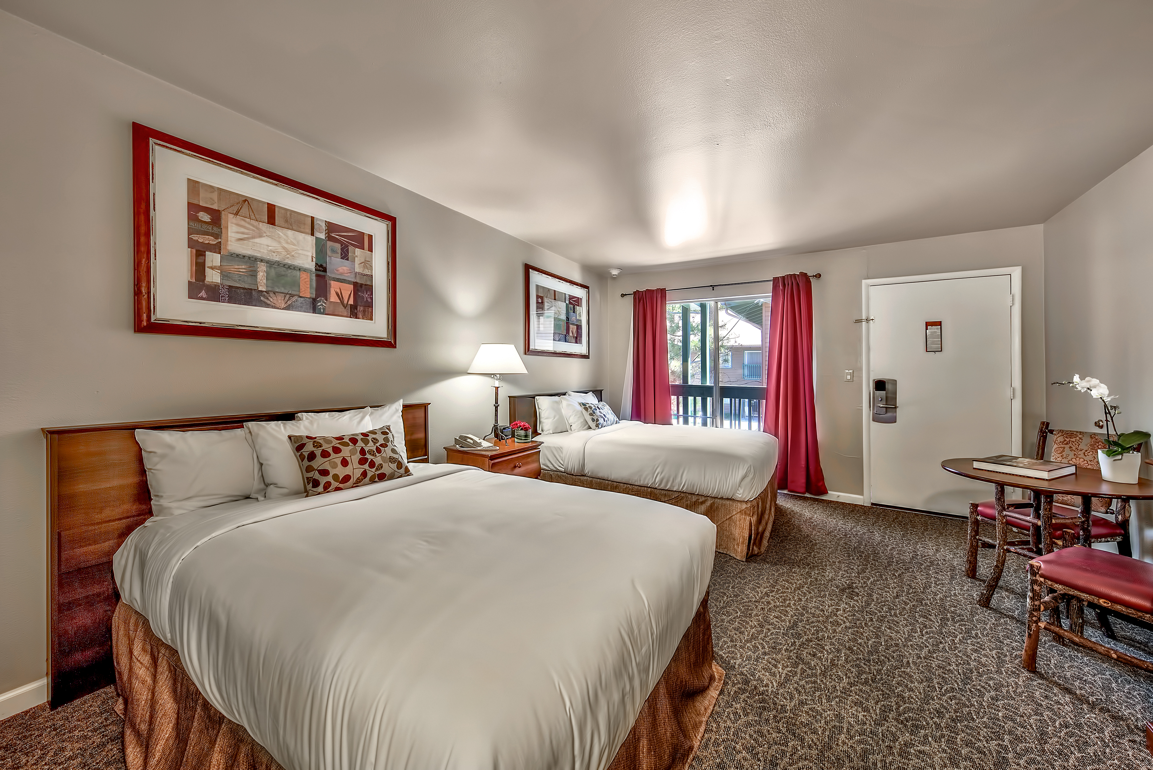 Double Two Double Beds