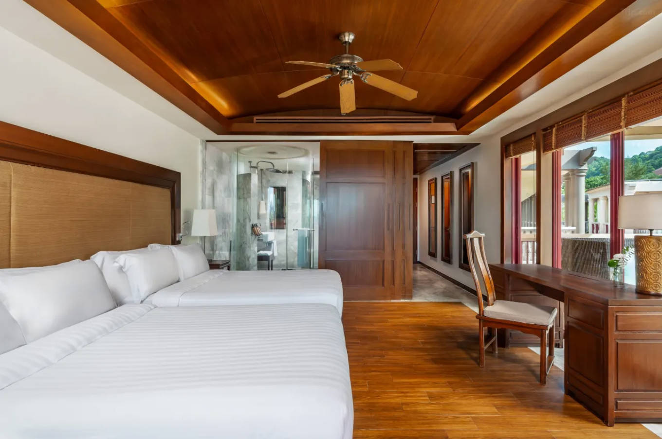 Double Two Double Beds