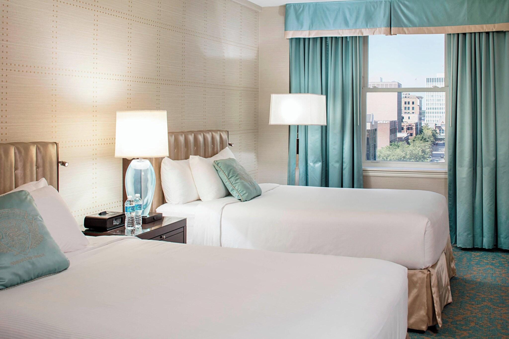 Quadruple City View Two Double Beds