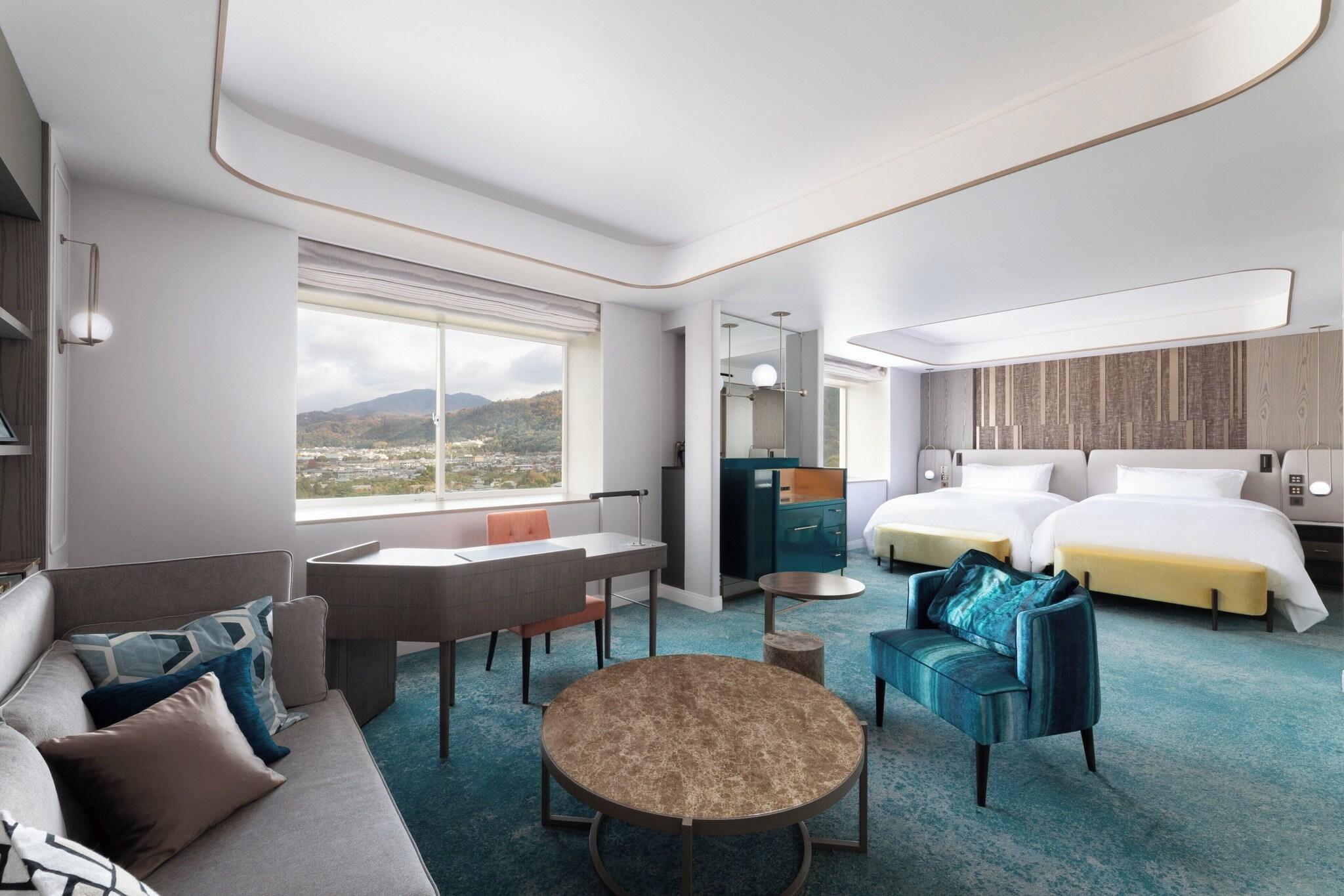 Junior Suite Two Double Beds with Views