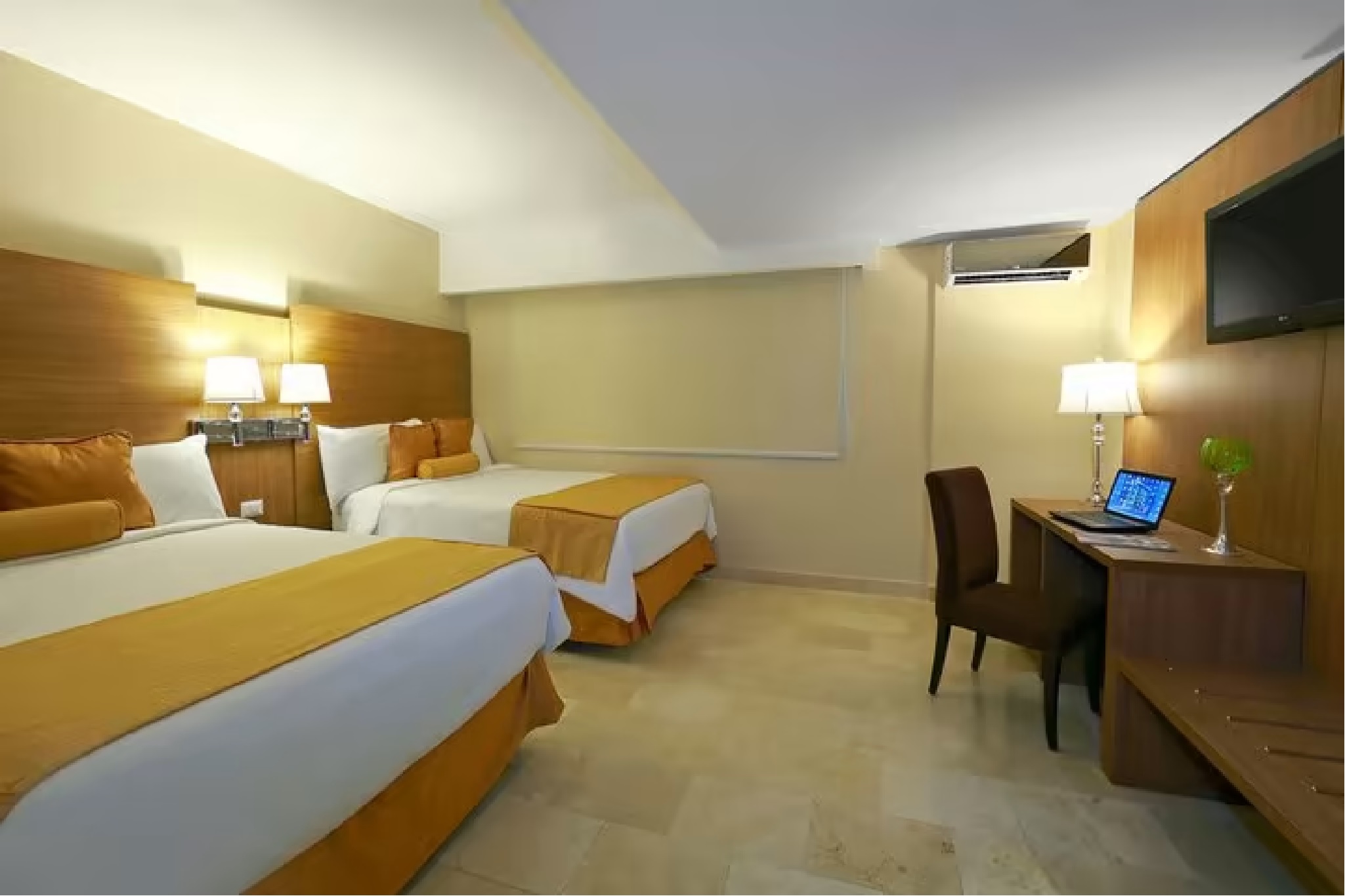 Double Queen Size Bed