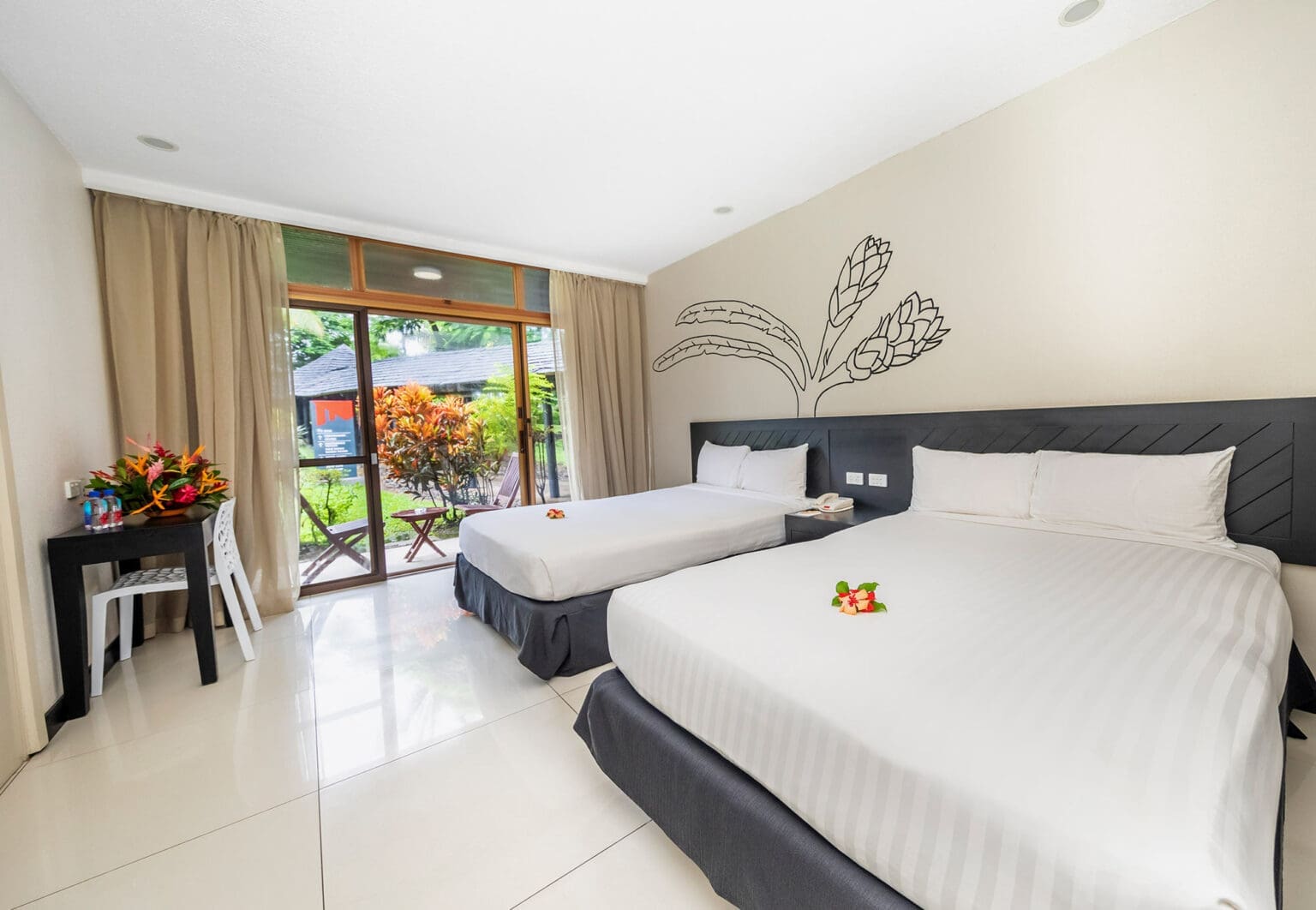 Twin Superior Two Double Beds