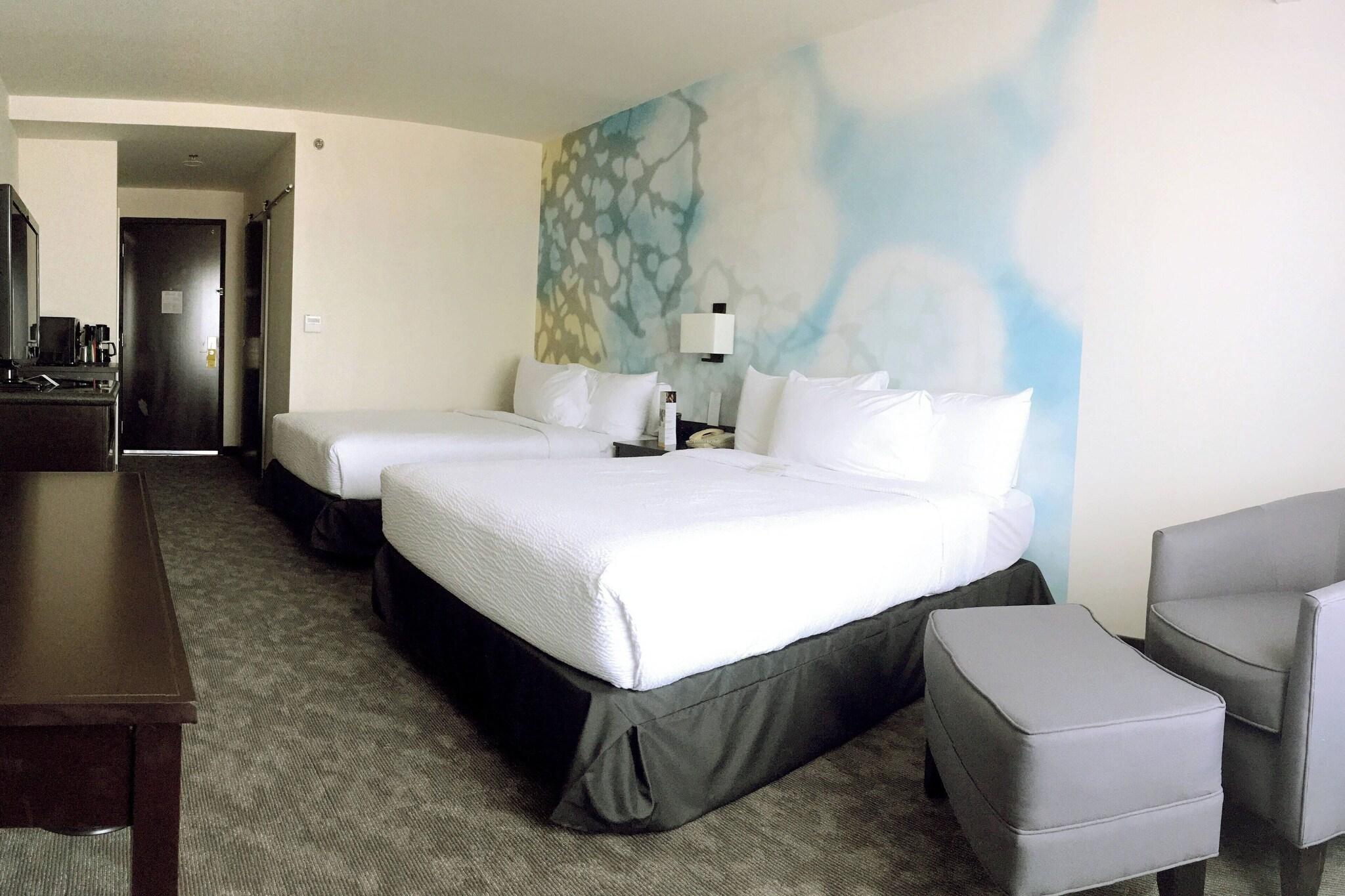 Double Two Queen Beds