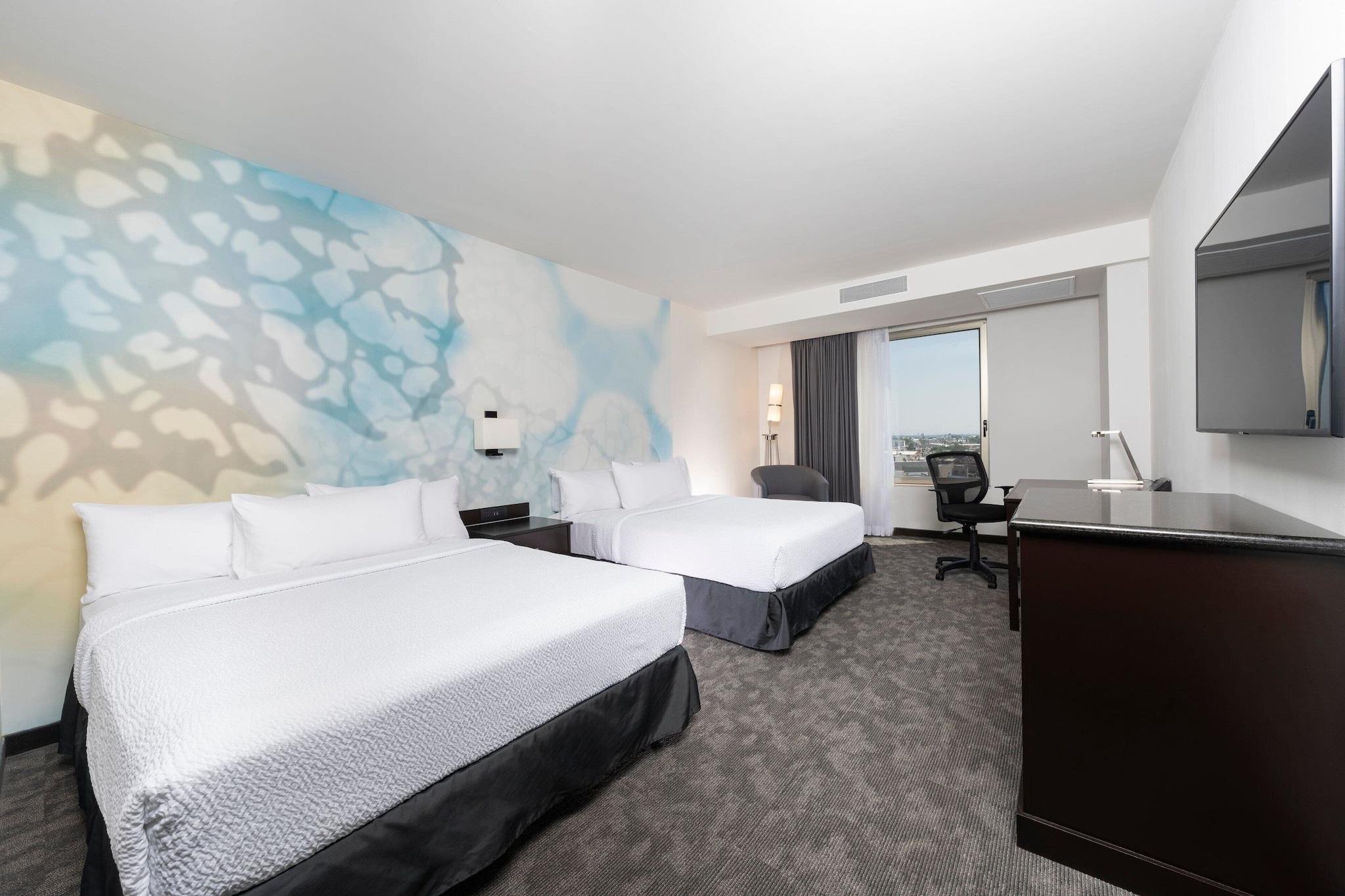 Double Two Queen Beds