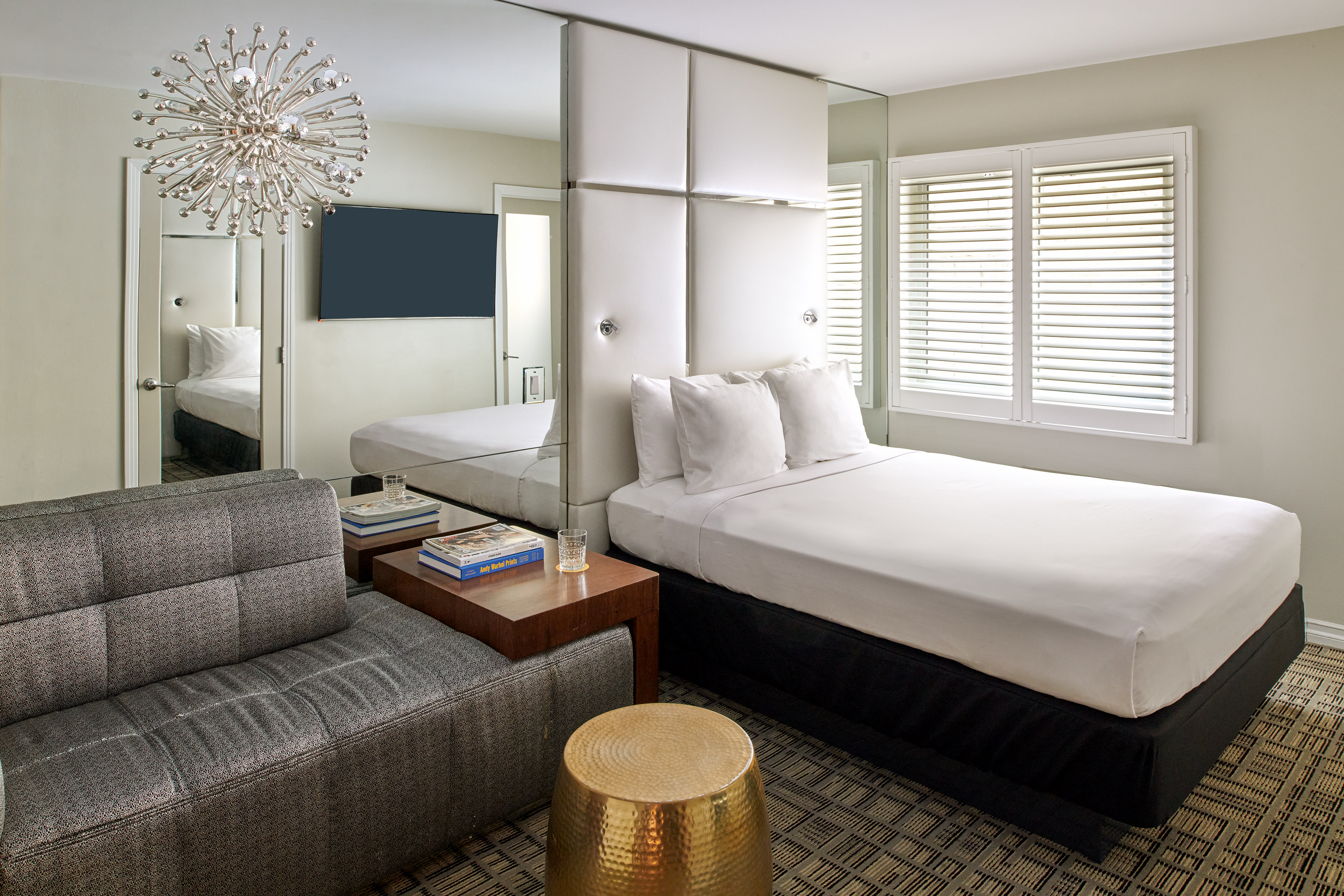 Double Pool View King Bed