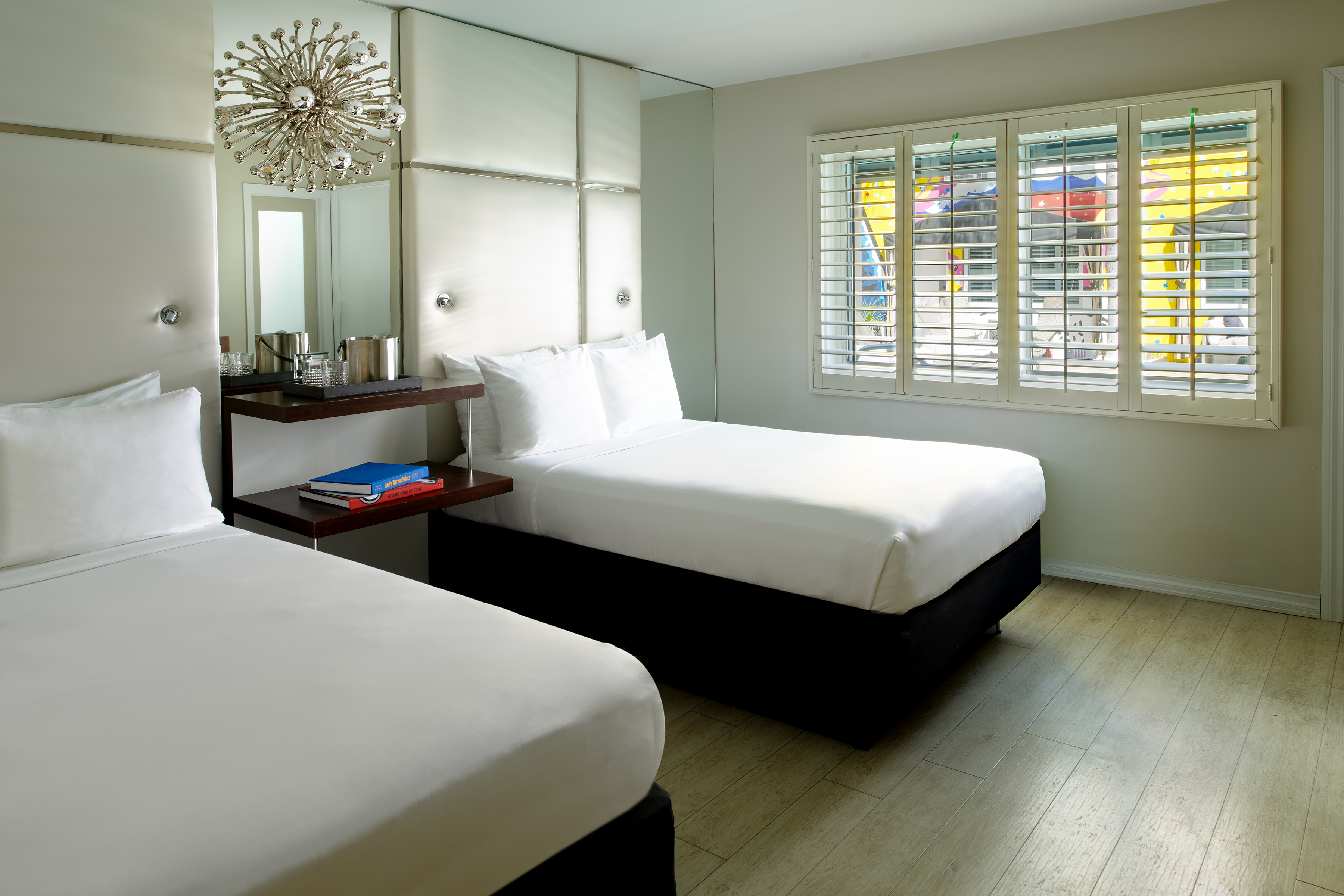 Double Two Double Beds