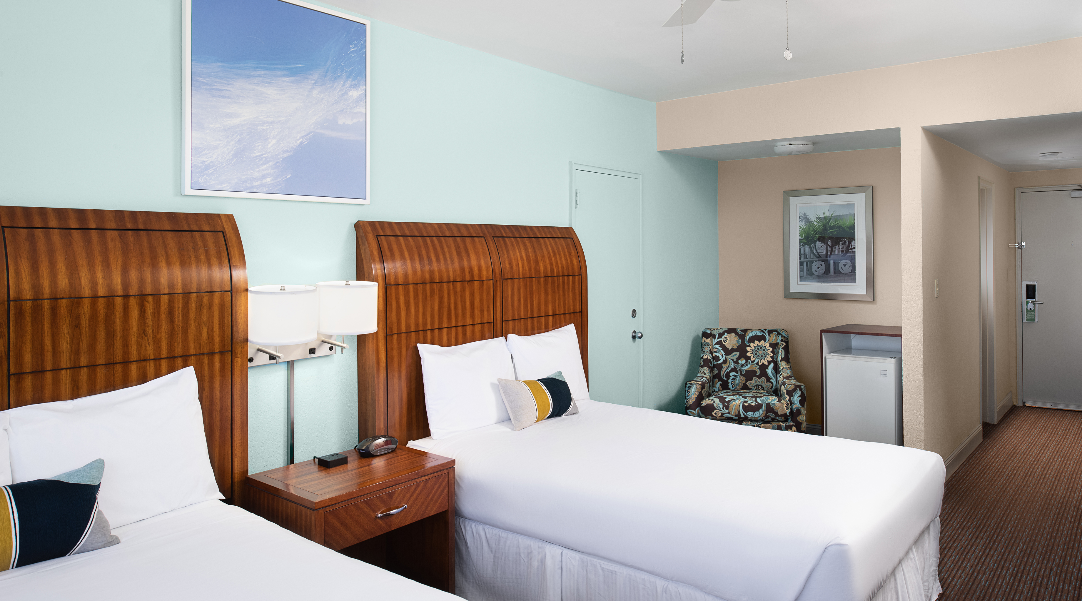 Room Ocean Front Two Double Beds