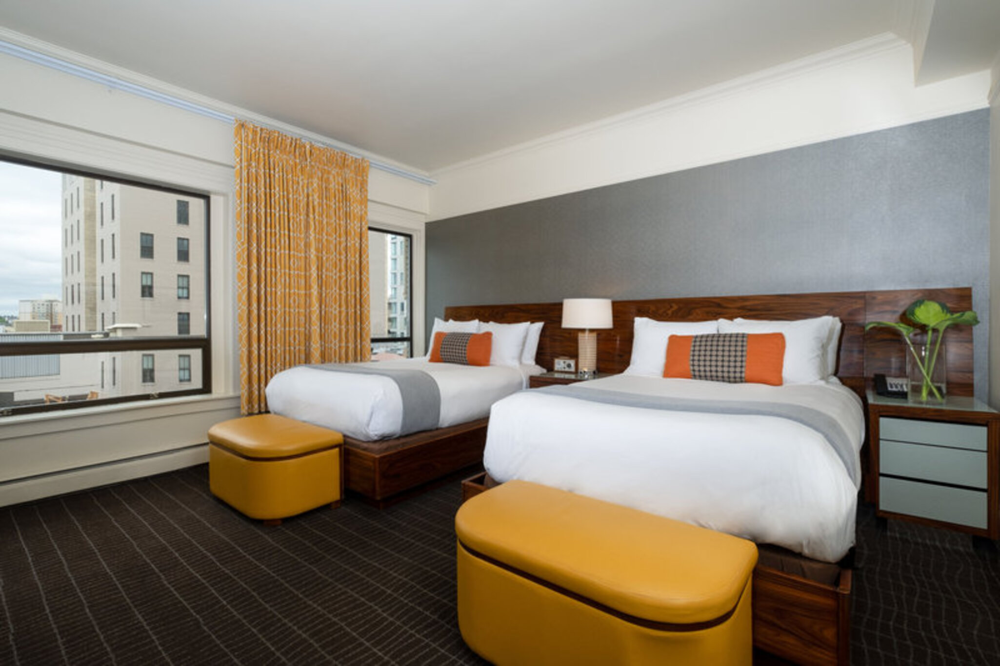 Double Two Double Beds Premium